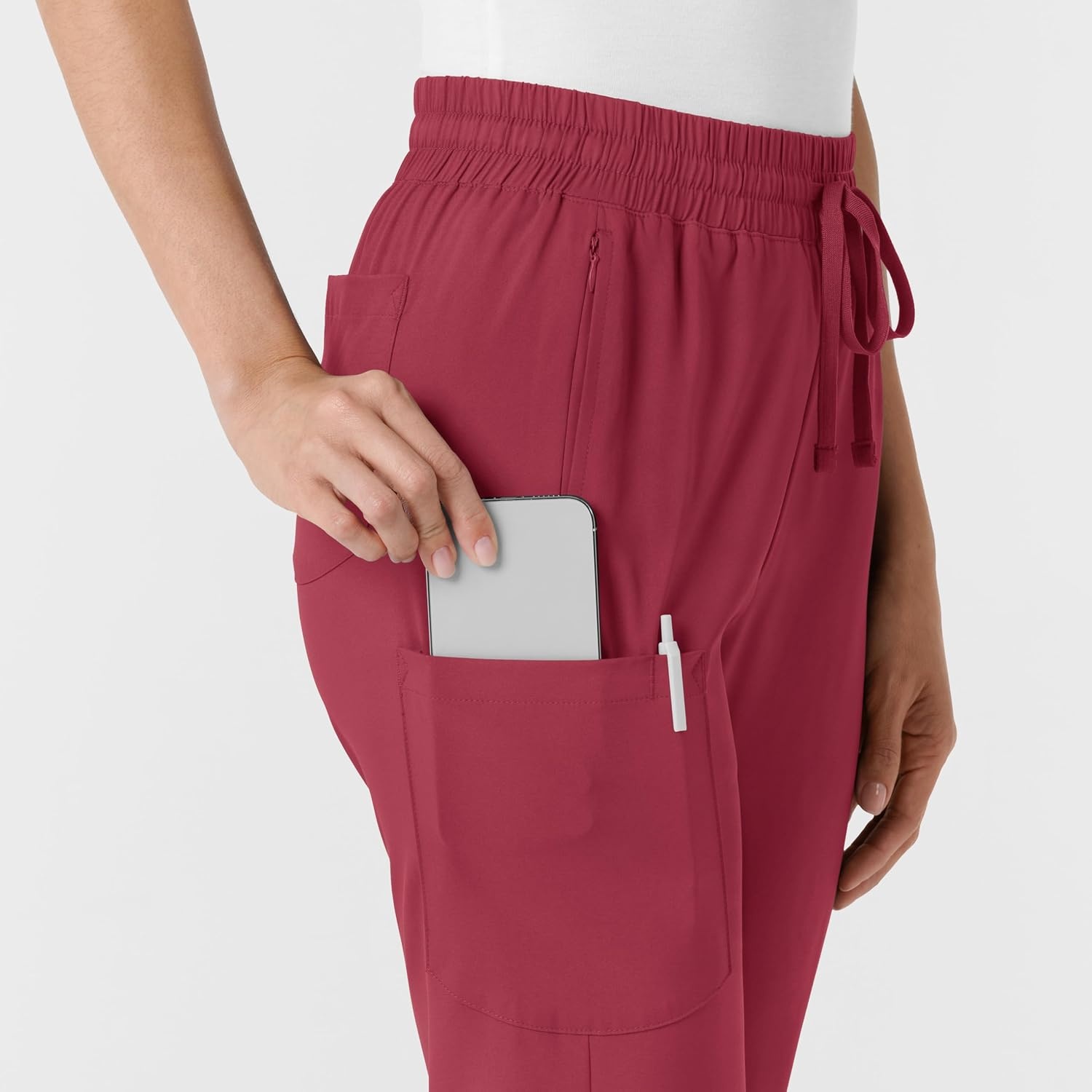 Wink Boundless Women’s Bootcut Scrub Pant(Ruby)