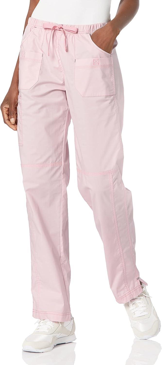 WonderWink Women’s Wonderflex Faith Scrub Pant(Rose Blush)