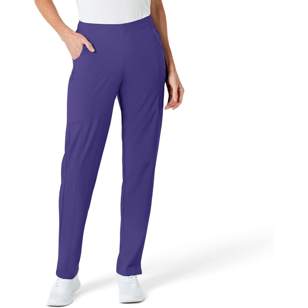 Women’s Flat Front Cargo Pant(Grape)