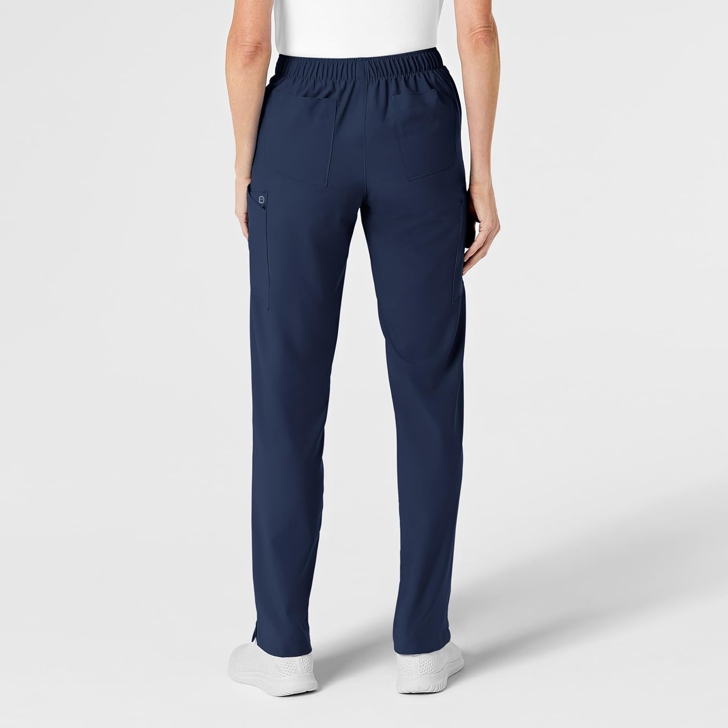 Women’s Flat Front Cargo Pant(Navy)