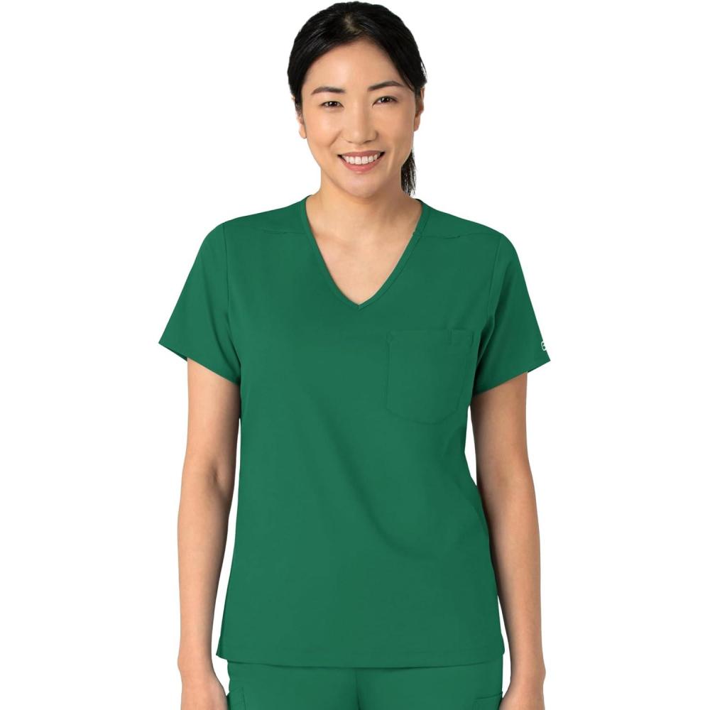 Wink Womens Scrub Top(Hunter)