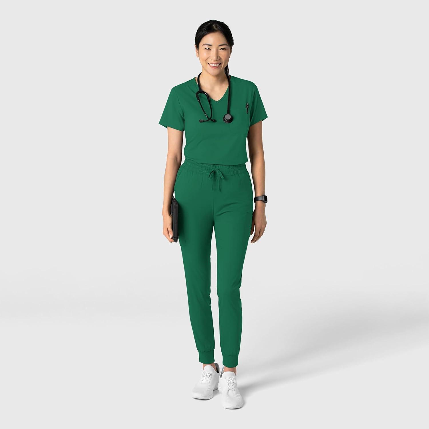 Wink Womens Scrub Top(Hunter)