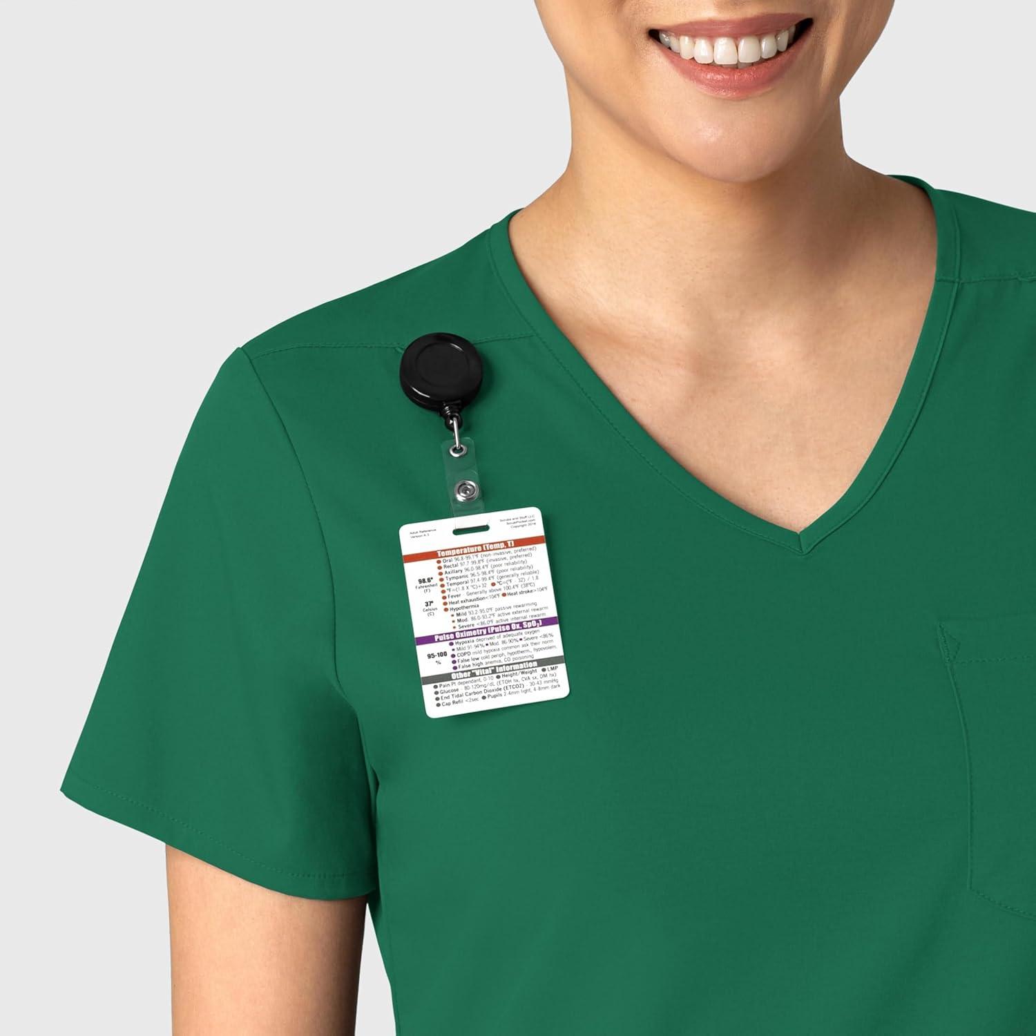 Wink Womens Scrub Top(Hunter)