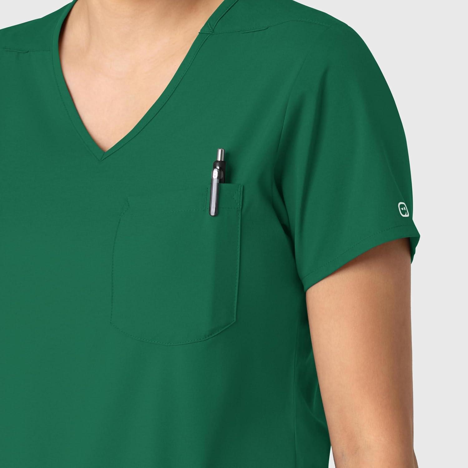 Wink Womens Scrub Top(Hunter)