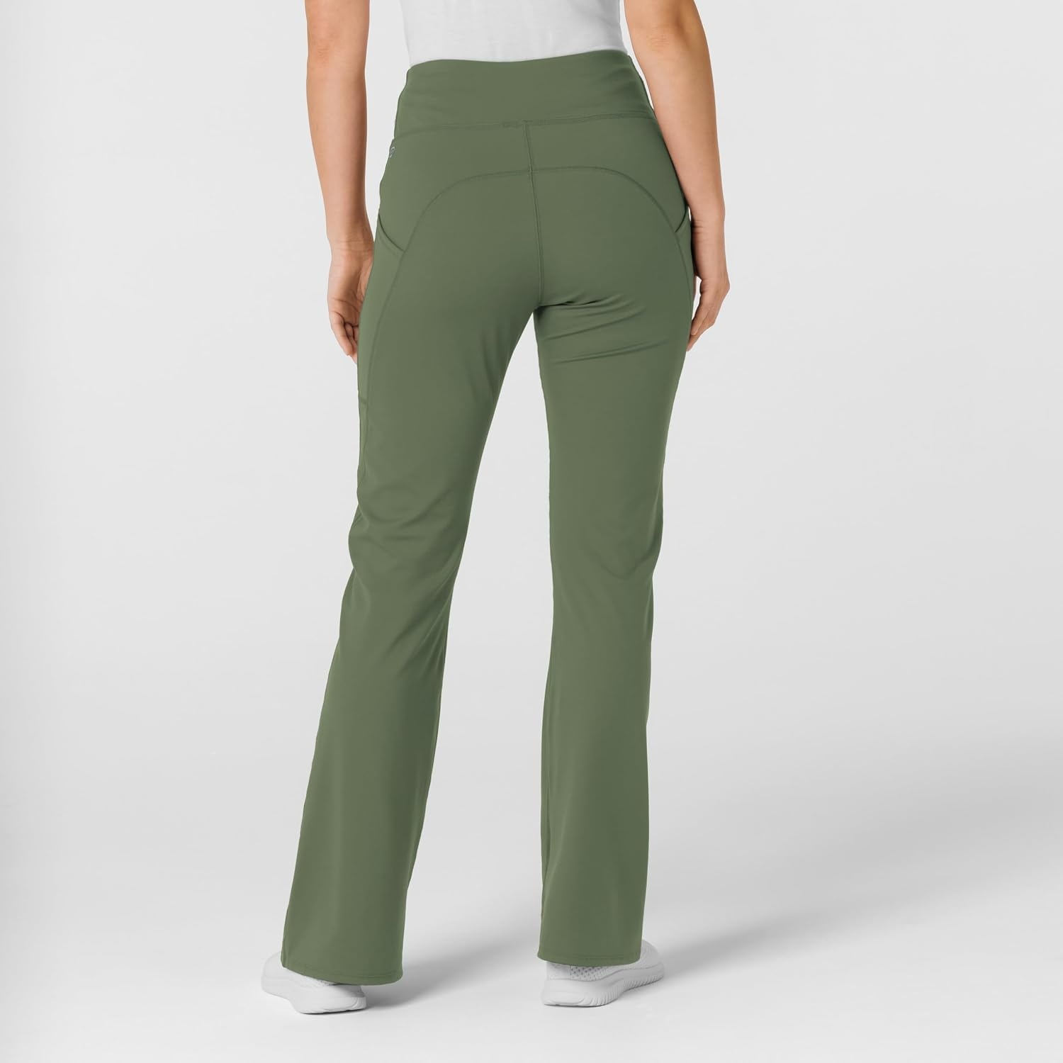 Wink Renew Women’s Flare Yoga Scrub Pant(Olive)