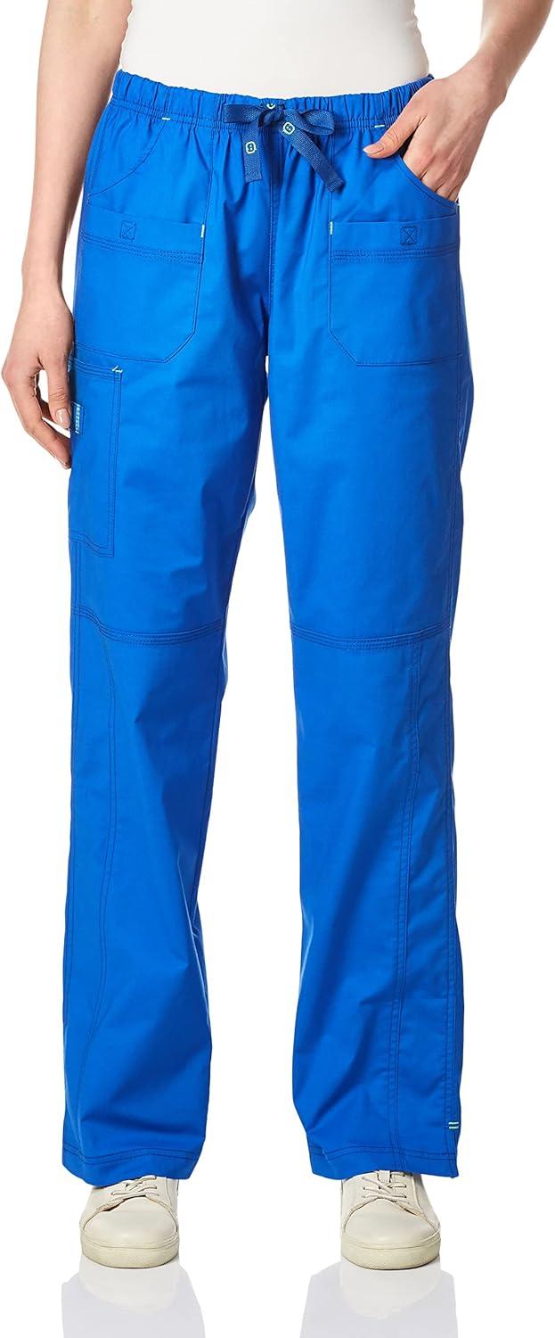 WonderWink Women’s Wonderflex Faith Scrub Pant(Royal)