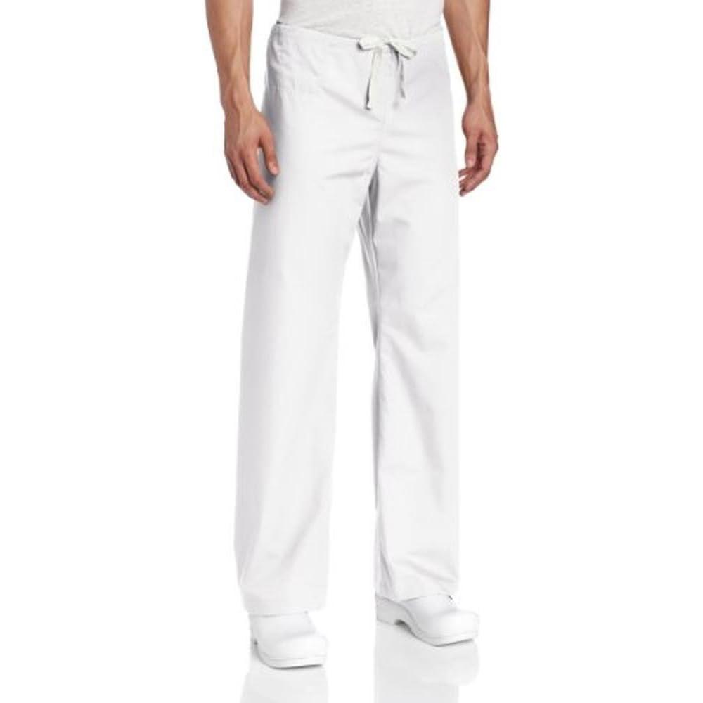 WonderWink Men’s Big The Papa Unisex Seamless Scrub Pant(White)