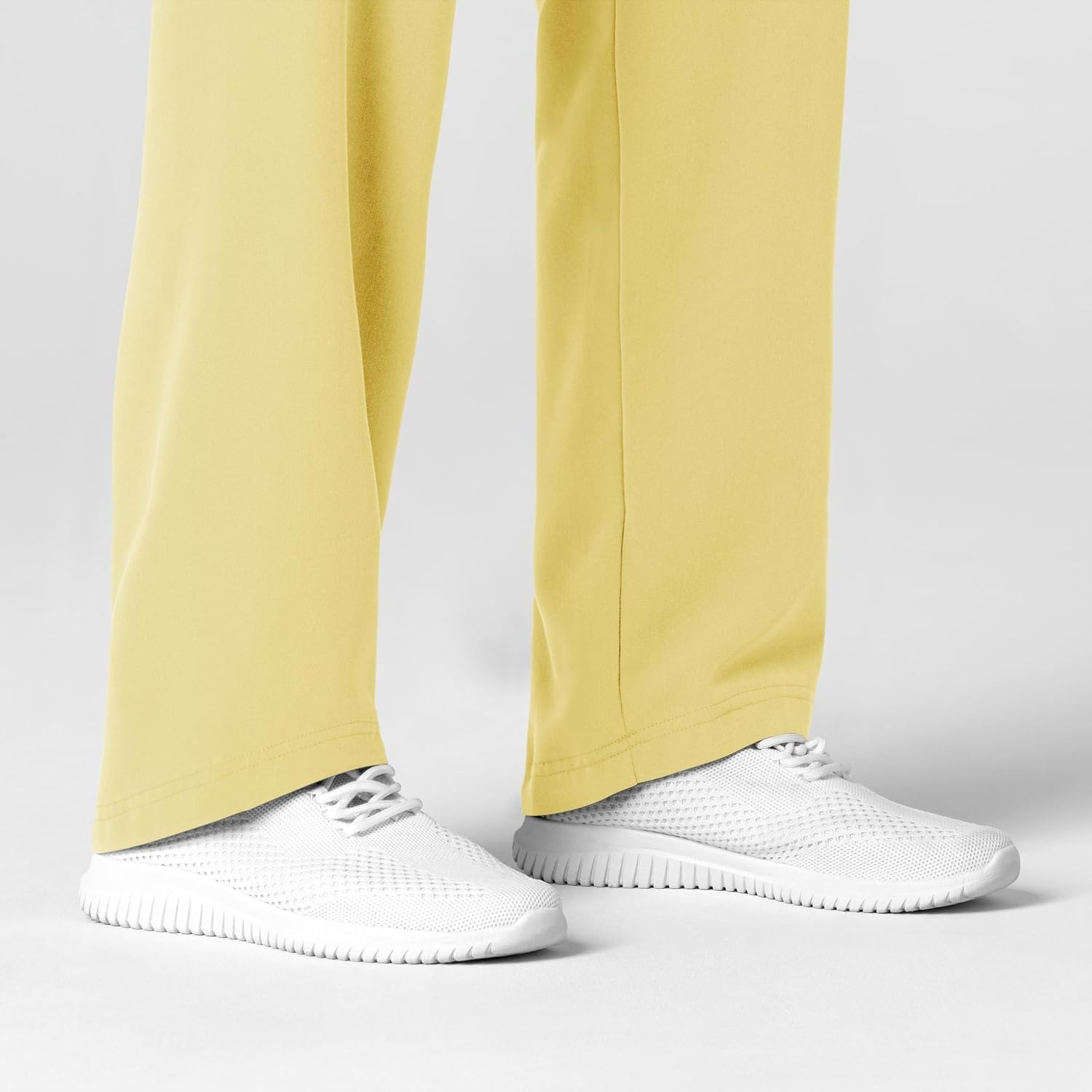Wink Women’s Women’s Stovepipe High-Low Hem Scrub Pant(Sunshine Yellow)