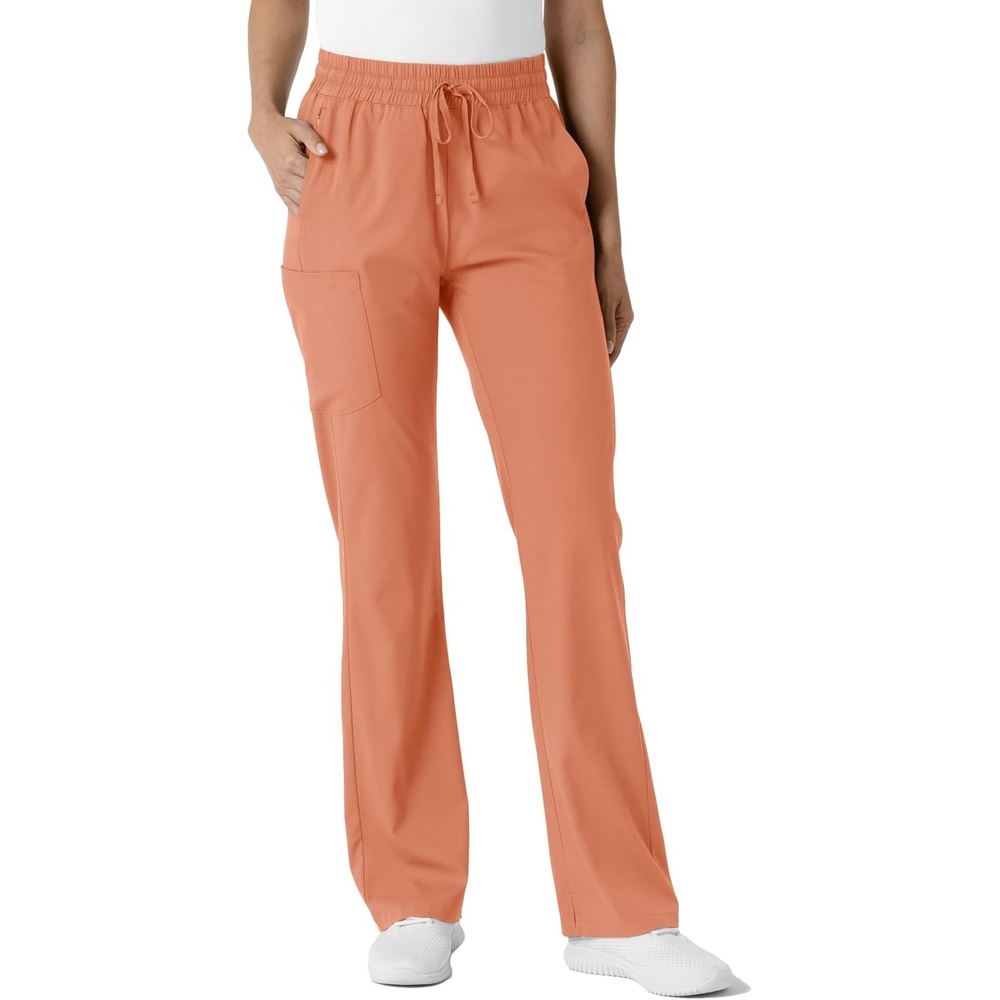 Wink Boundless Women’s Bootcut Scrub Pant(Terracotta)