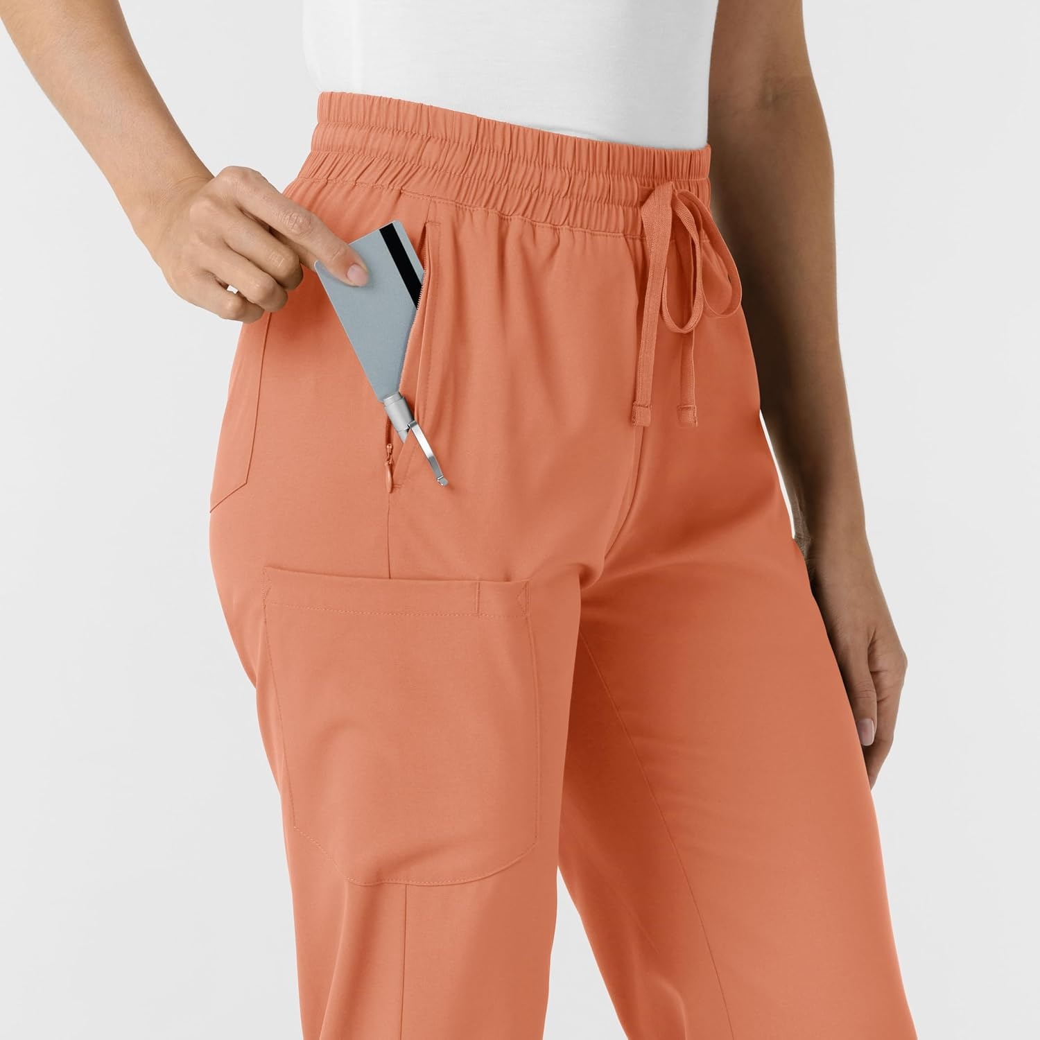 Wink Boundless Women’s Bootcut Scrub Pant(Terracotta)