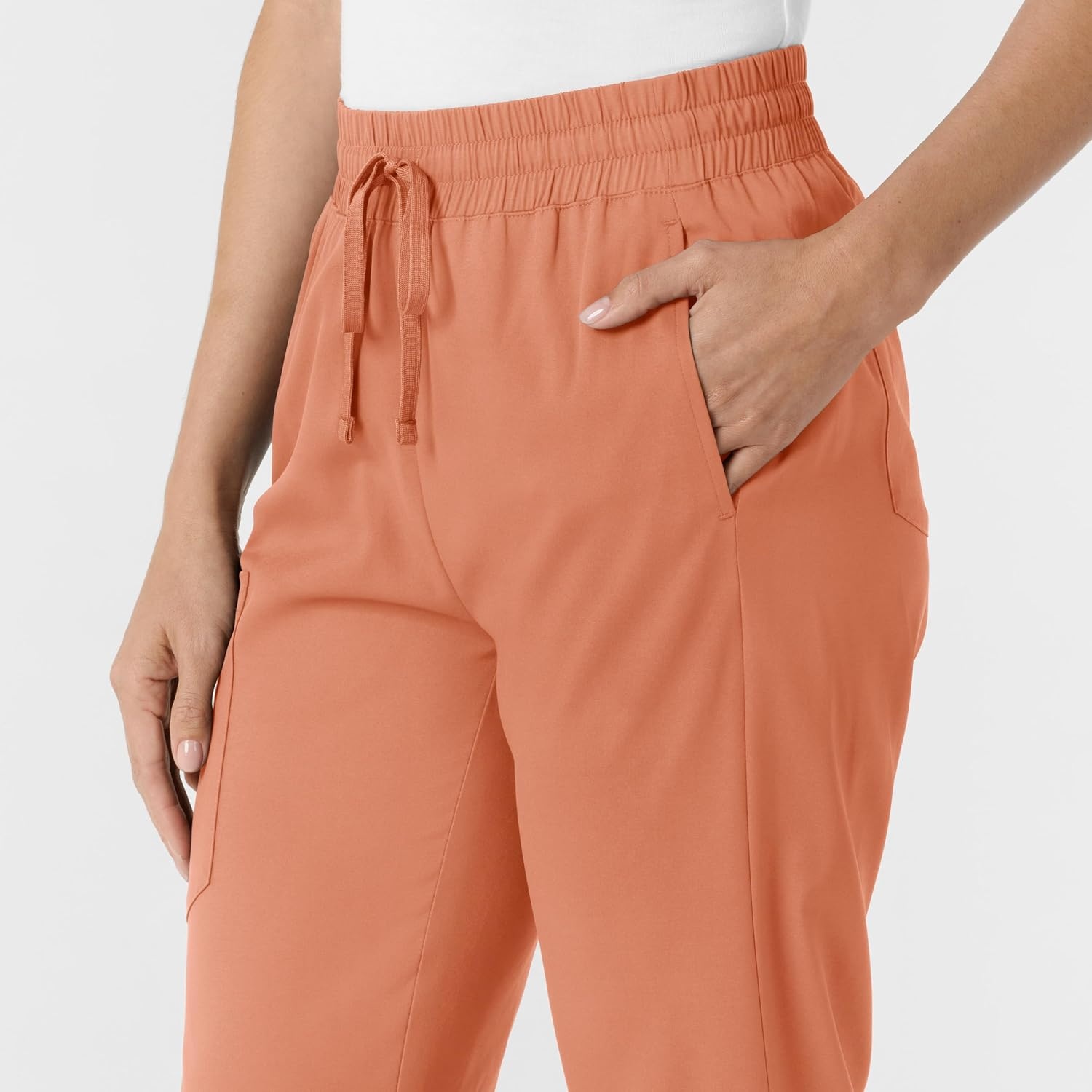 Wink Boundless Women’s Bootcut Scrub Pant(Terracotta)