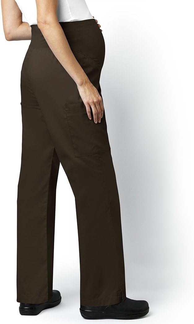 Wink WonderWORK Maternity Cargo Scrub Pant, Hunter, XS