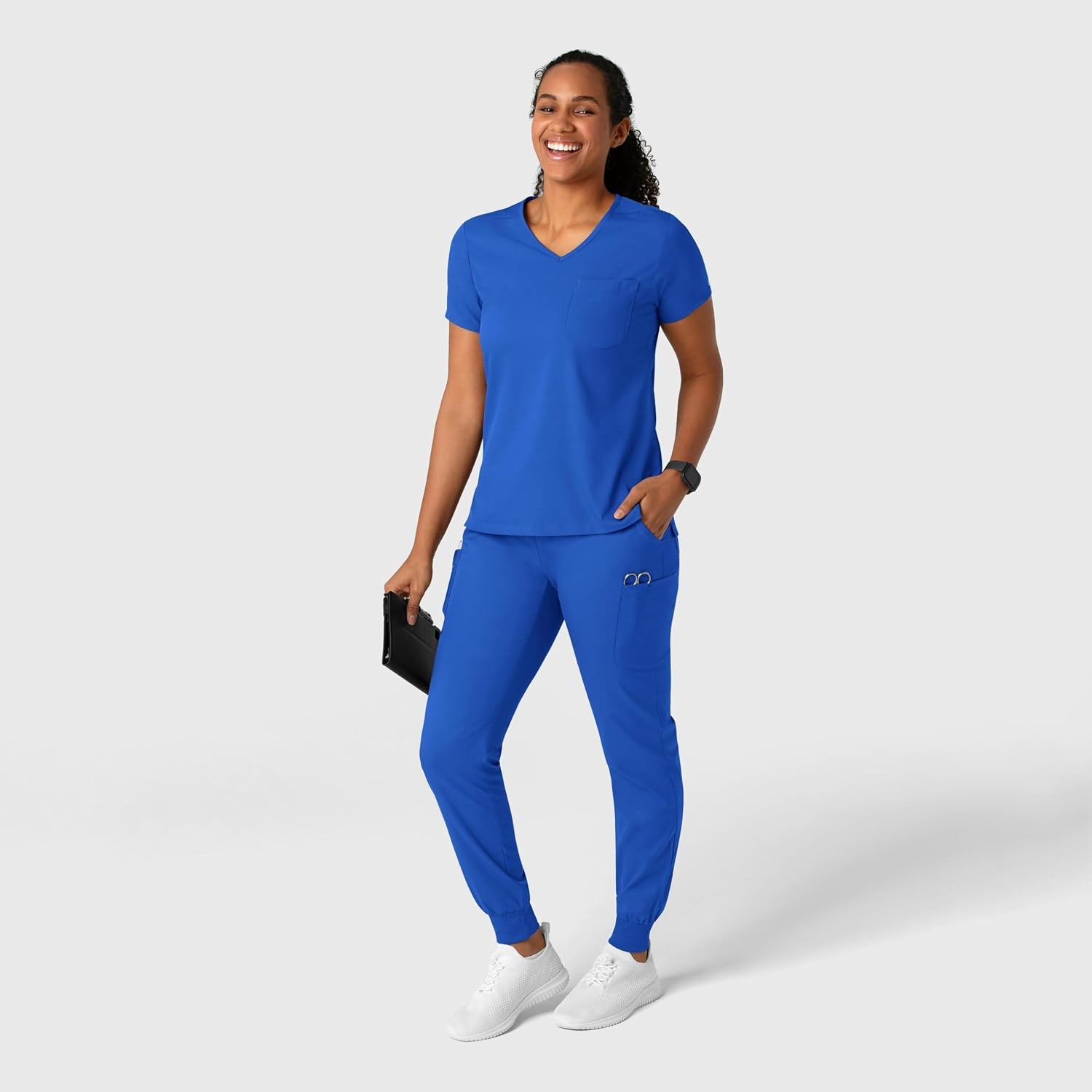 Wink Boundless Women’s Jogger Scrub Pant(Royal)