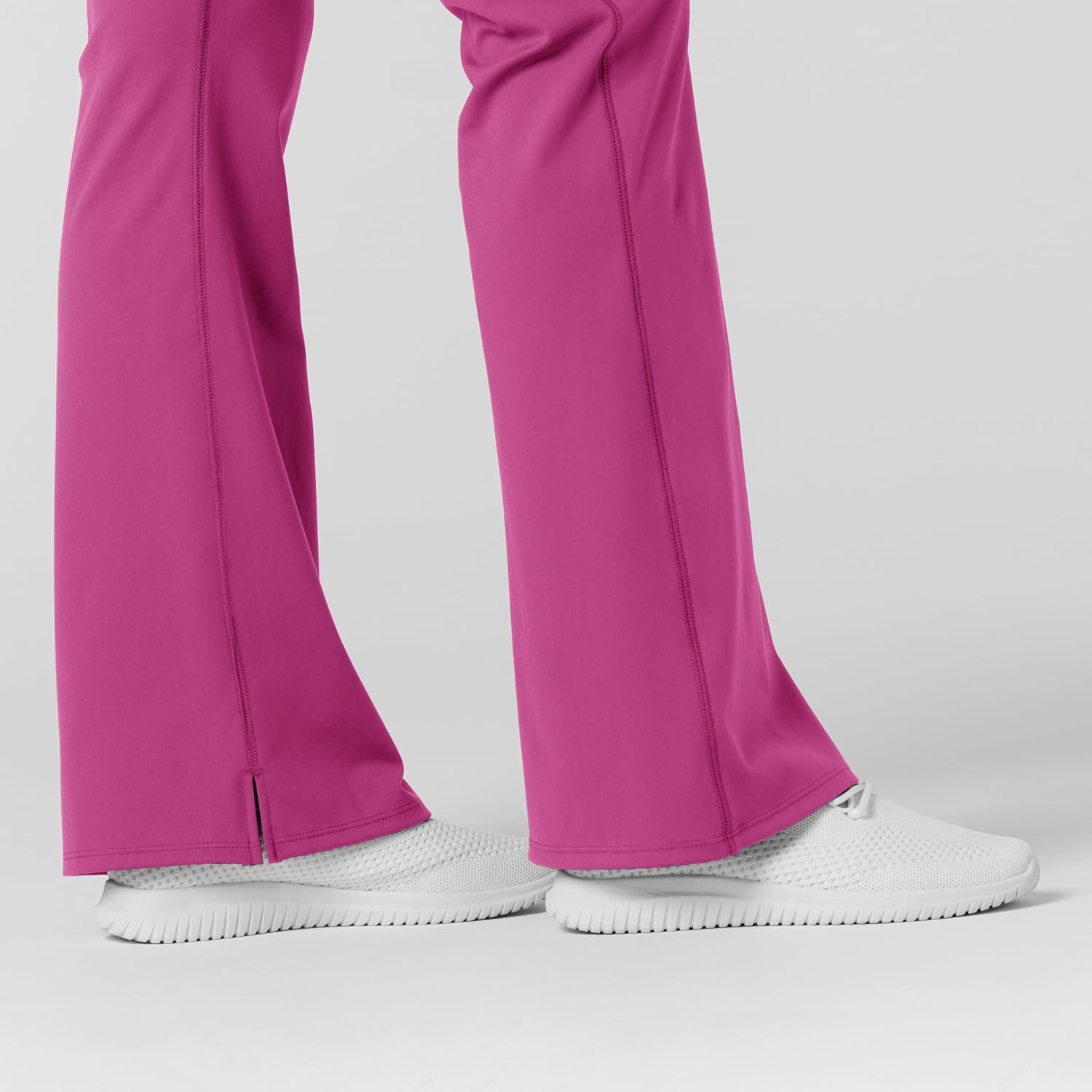 Wink Renew Women’s Flare Yoga Scrub Pant(Raspberry)