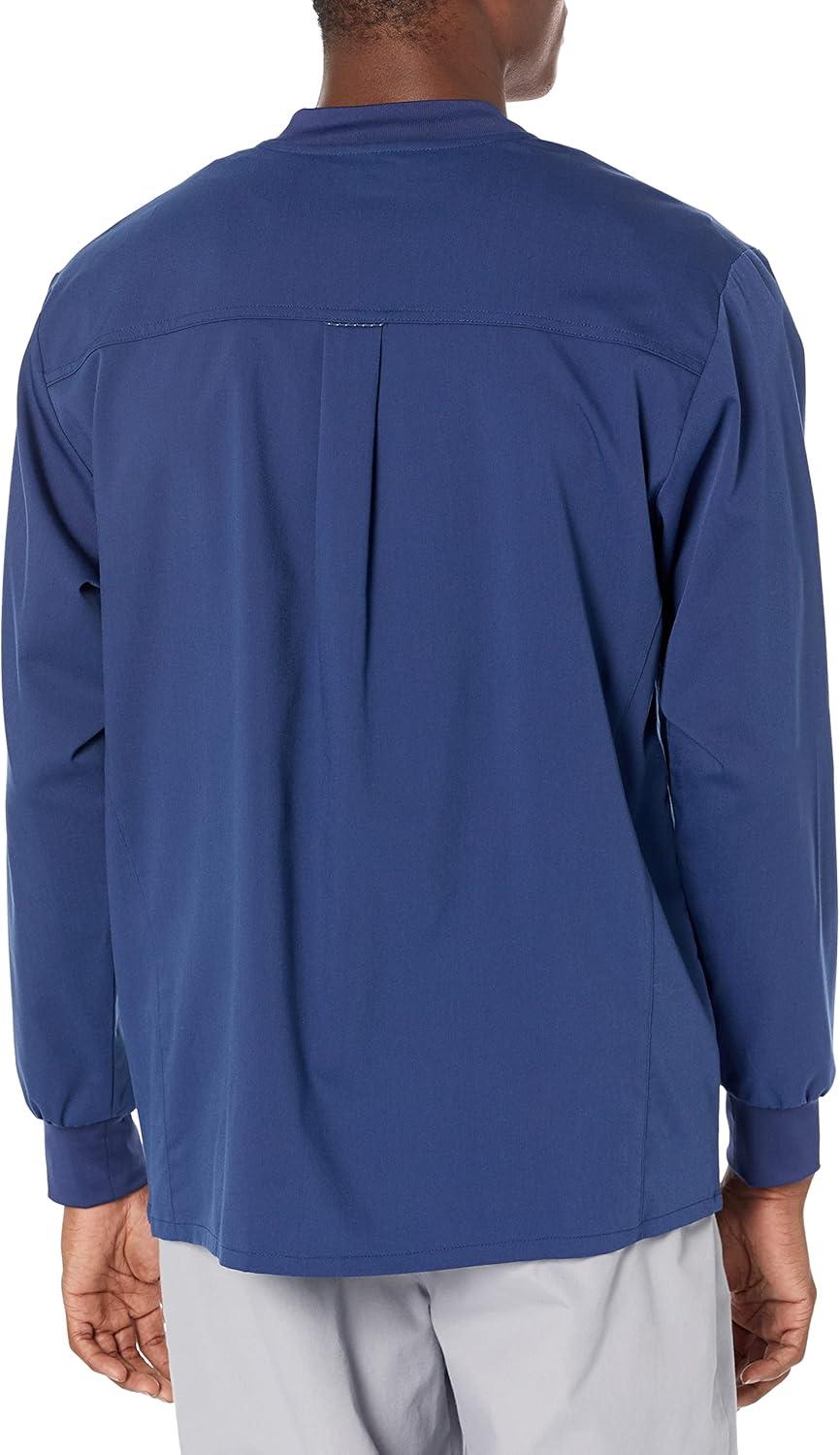 WonderWink Mens Warm-up Jacket(Navy)