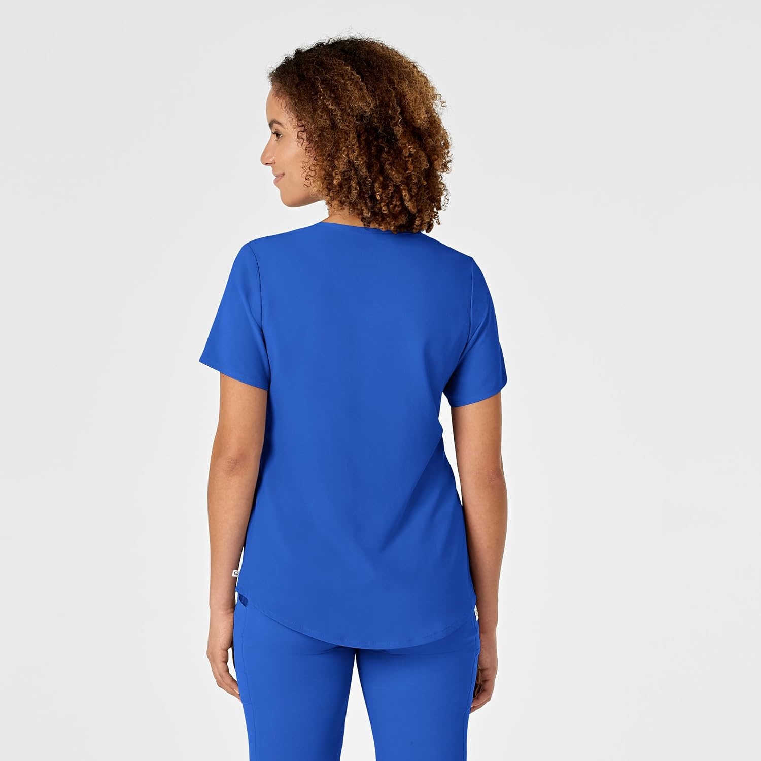Wink Renew Women’s V-Neck Scrub Top, Royal, 3X