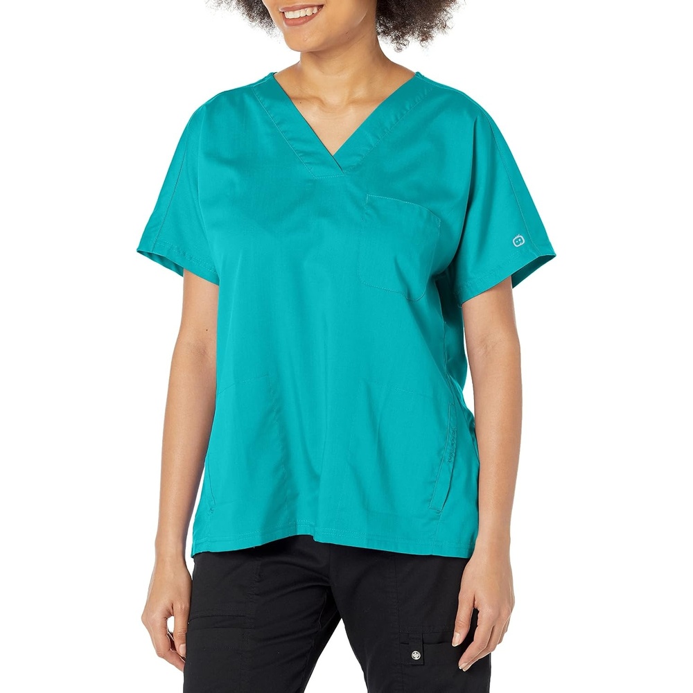 Wink Renew Women’s Dolman Scrub Top(Teal Blue)