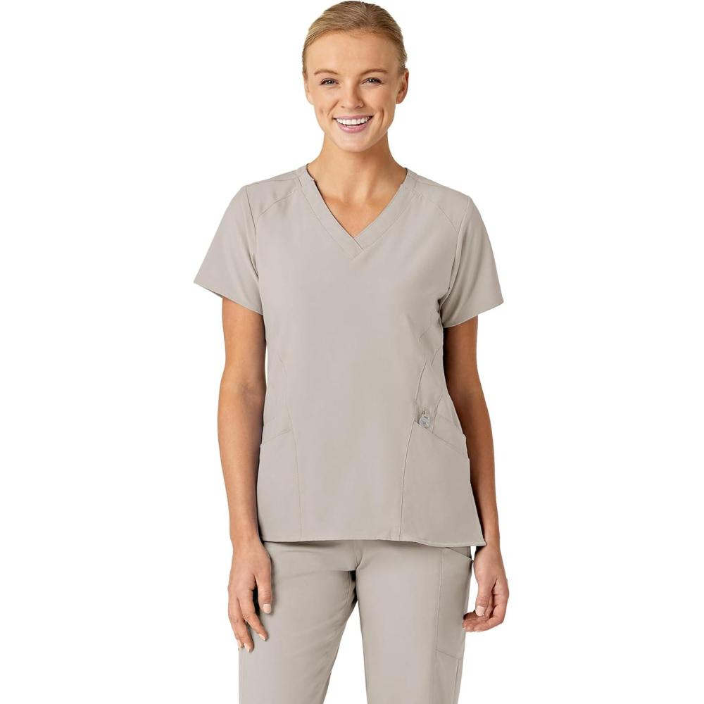 Wink Womens Scrub Top(Cloud)