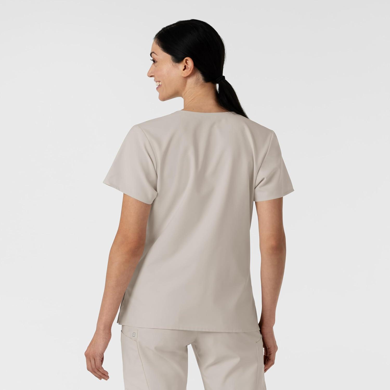Wink Womens Scrub Top(Cloud)