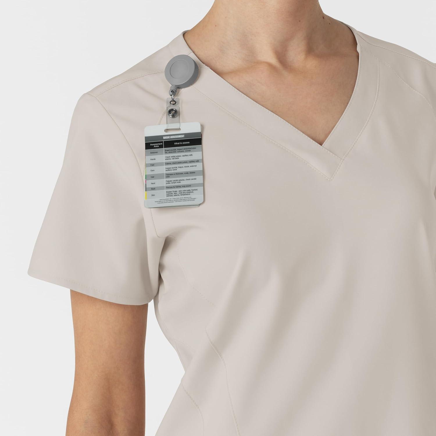 Wink Womens Scrub Top(Cloud)
