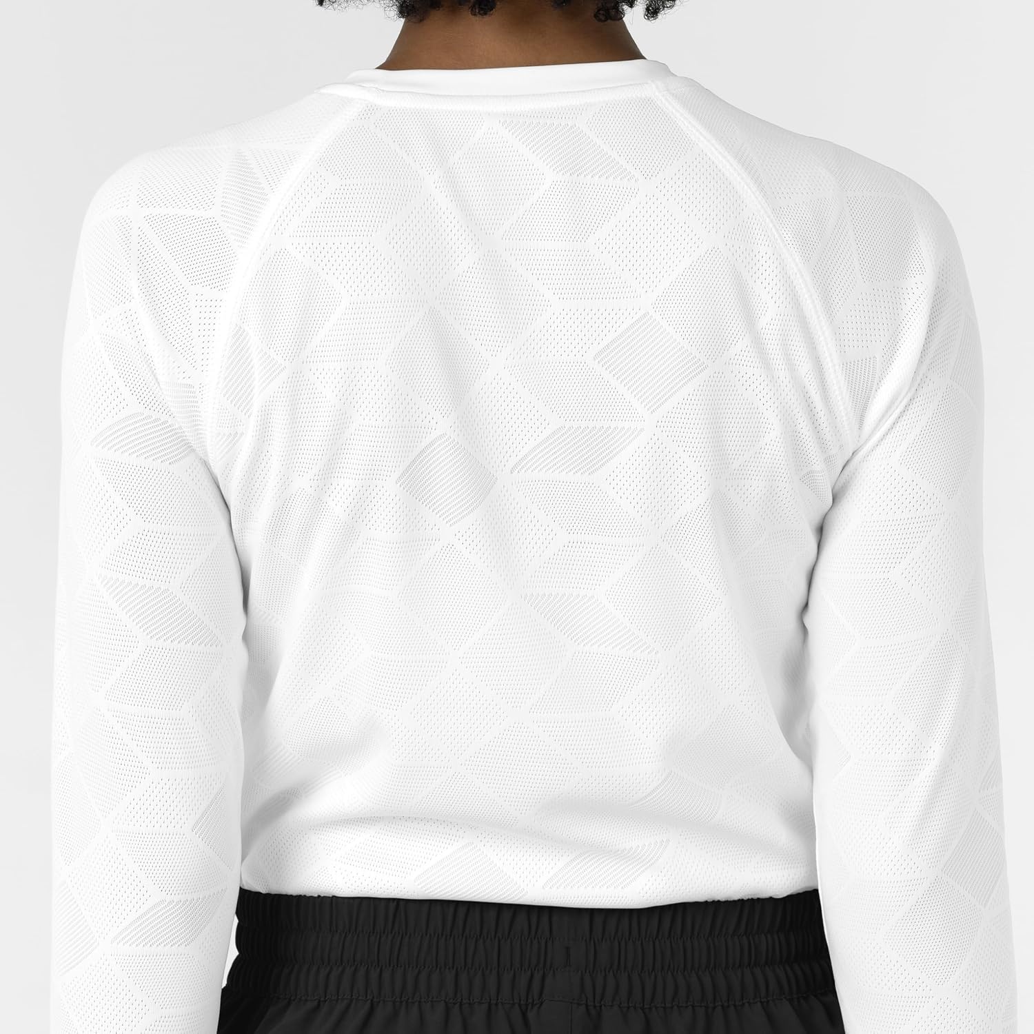Wink Layers Women’s Engineered Underscrub Tee(White)