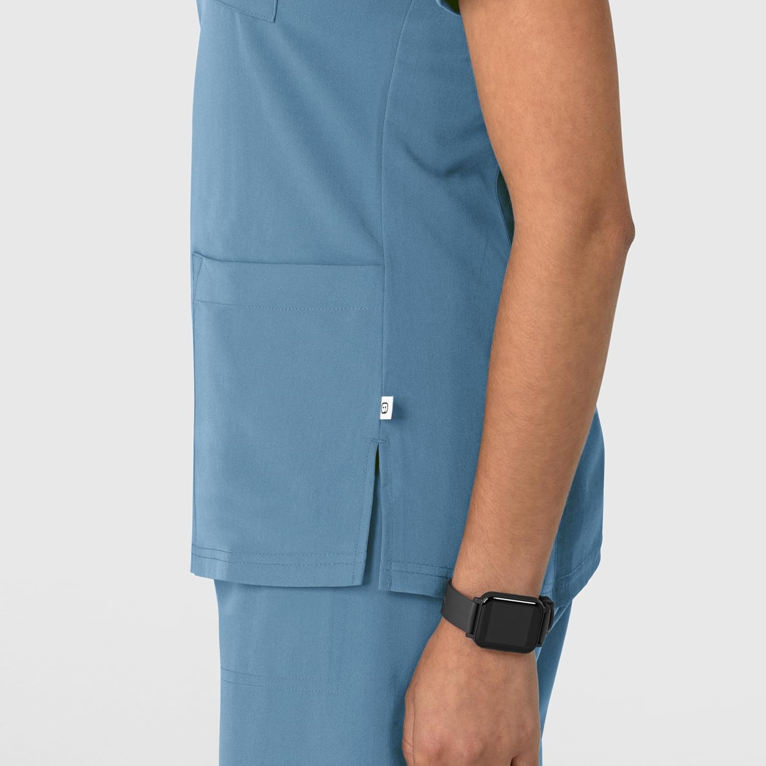 Wink Nova Women’s Flex-n-Reach V-Neck Scrub Top(Pacific Blue)