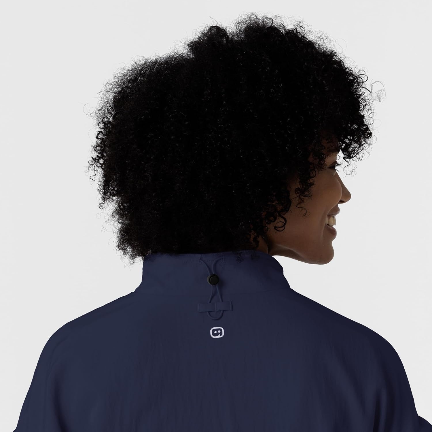 WonderWink Women’s Women’s Breezebreaker Scrub Jacket(Navy)