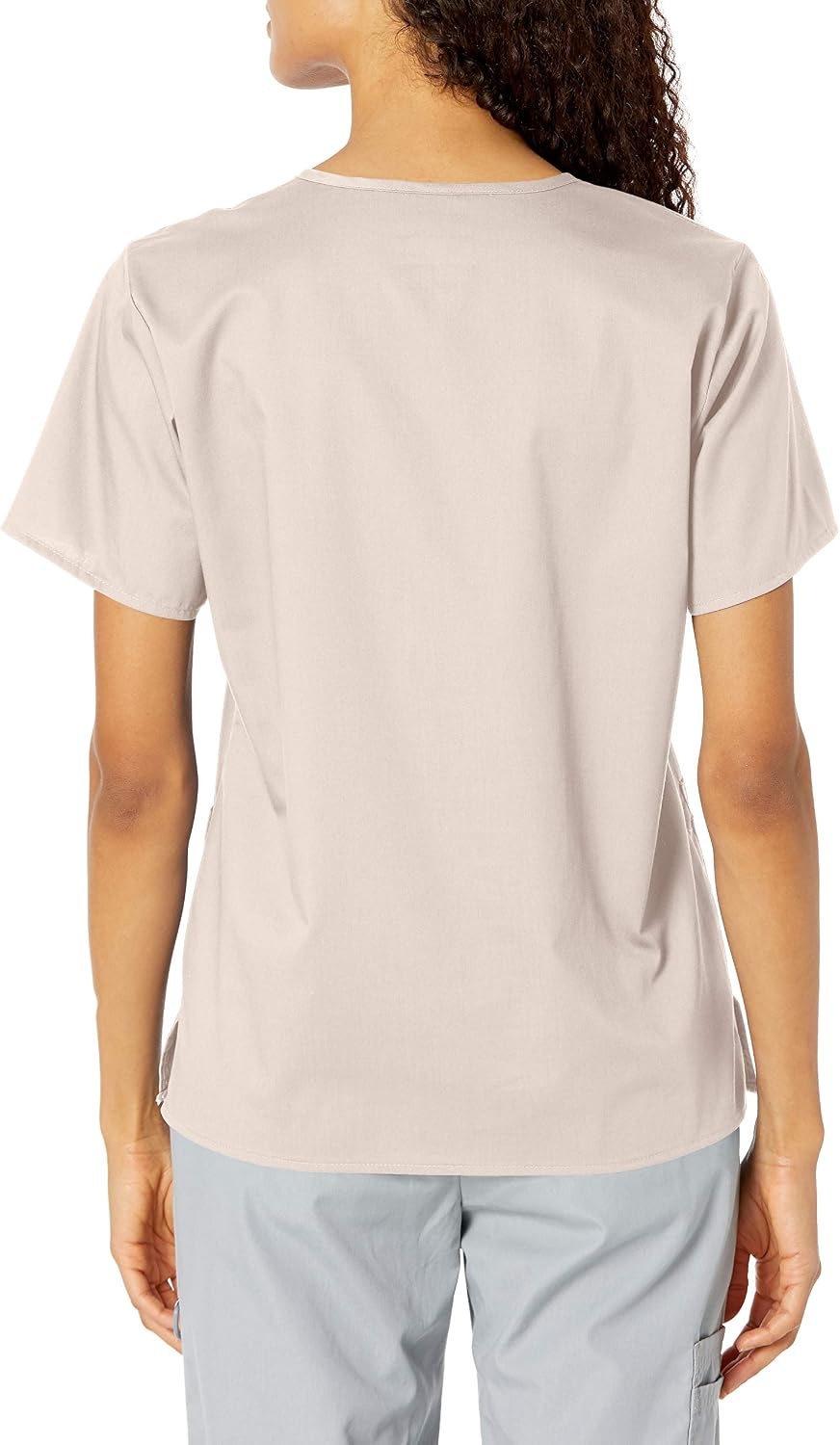 WonderWink Women’s Women’s V-Neck Scrub Top(Khaki)