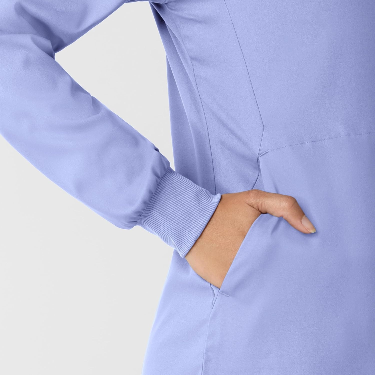 WINK Boundless Women’s Warm Up Scrub Jacket(Ceil Blue)