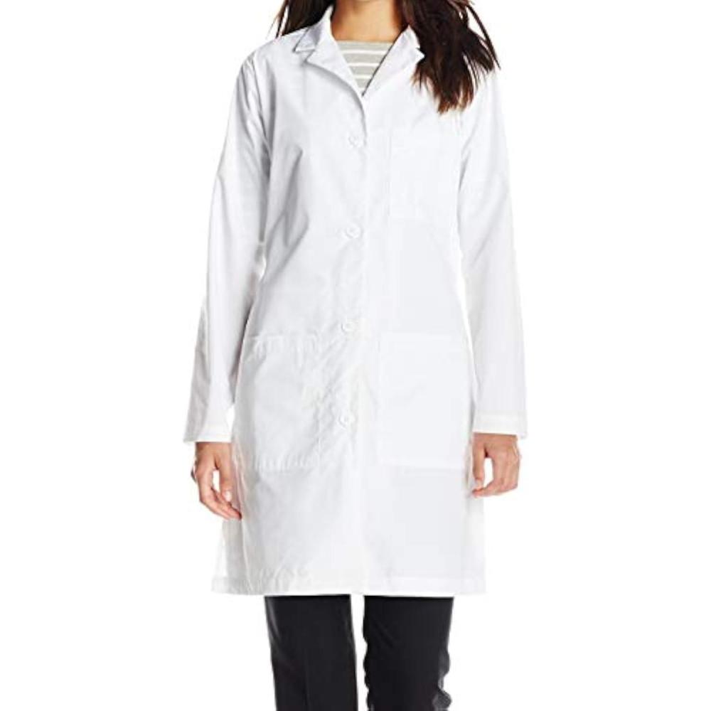WonderWink Women’s Wonderlab Long Lab Coat(White)