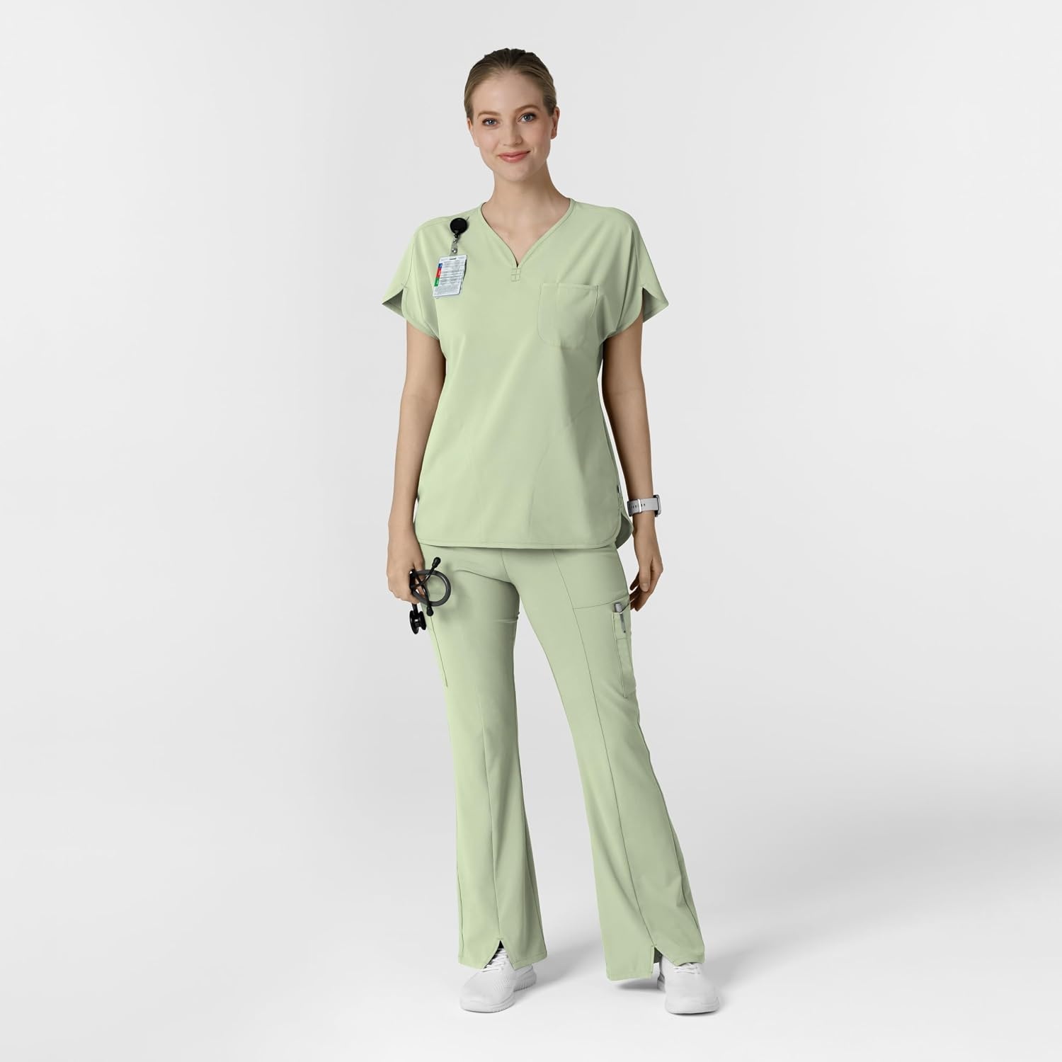 Wink Renew Women’s Dolman Scrub Top(Fresh Mint)