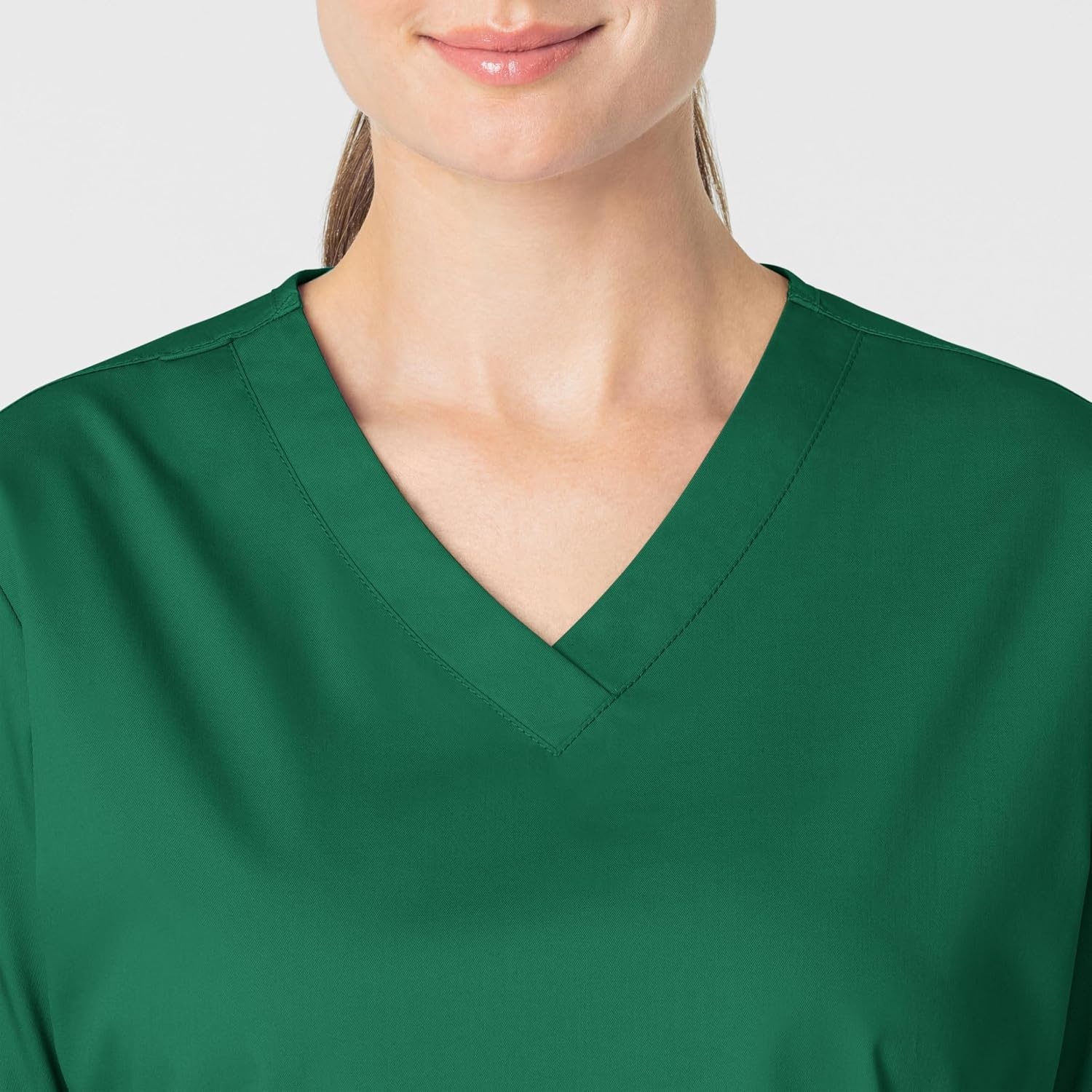 Wink Women’s Women’s V-Neck Scrub Top(Hunter)