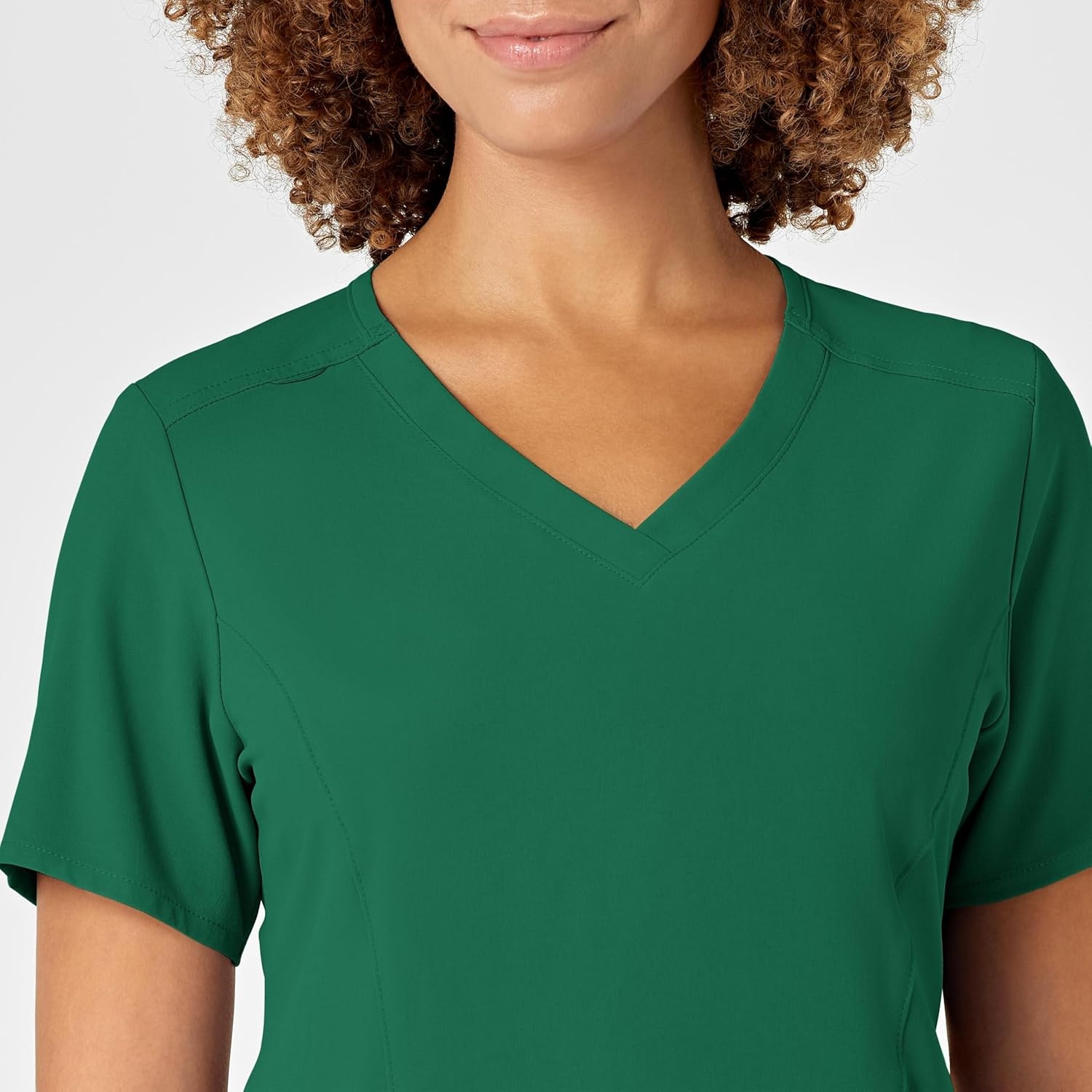 Wink Renew Women’s V-Neck Scrub Top – Hunter, S