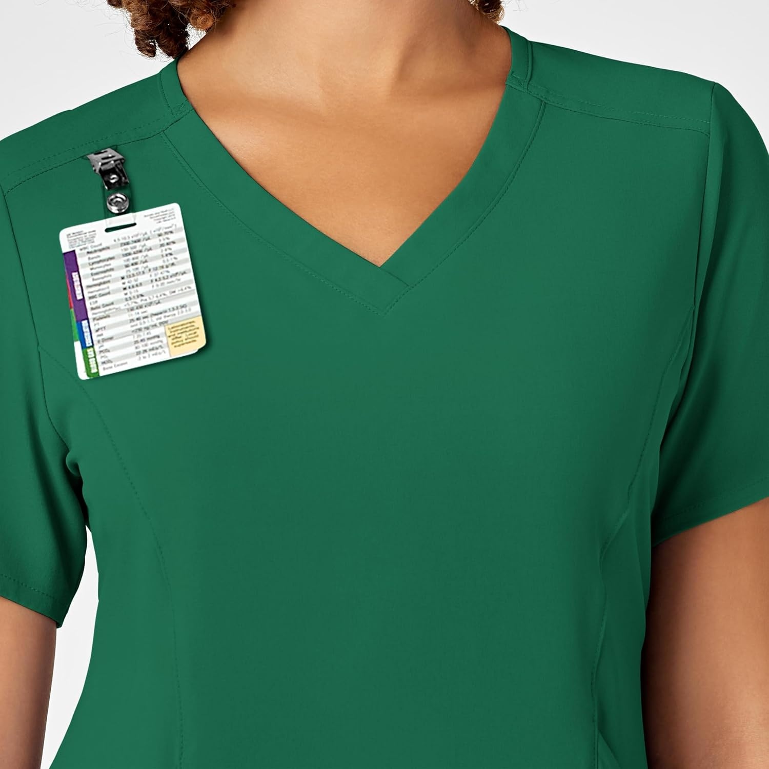 Wink Renew Women’s V-Neck Scrub Top – Hunter, S