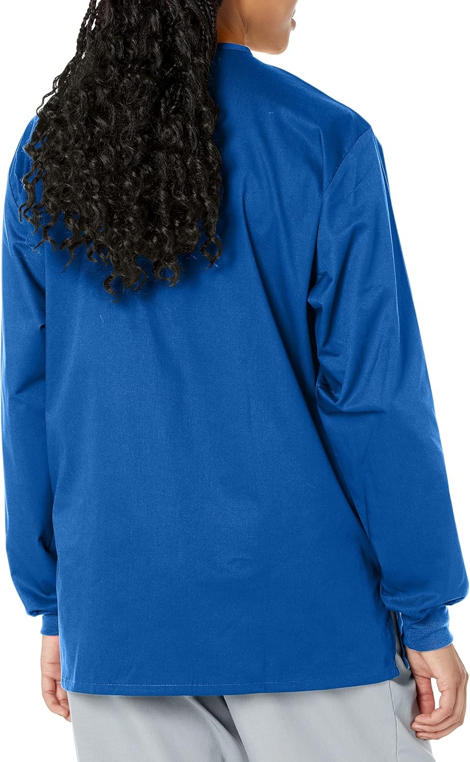 WonderWink Unisex Adult Unisex Snap Front Jacket(Royal)