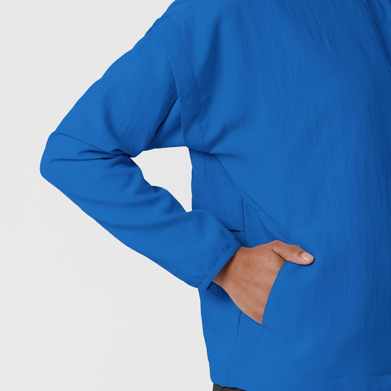 WINK Women’s Women’s Breezebreaker Scrub Jacket(Royal)