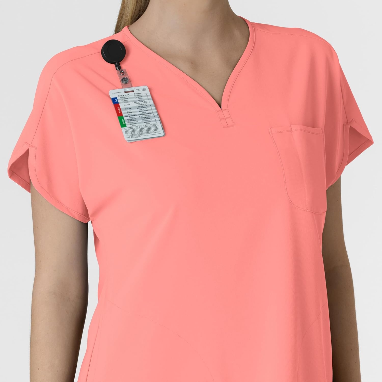 Wink Renew Women’s Dolman Scrub Top(Paradise Pink)