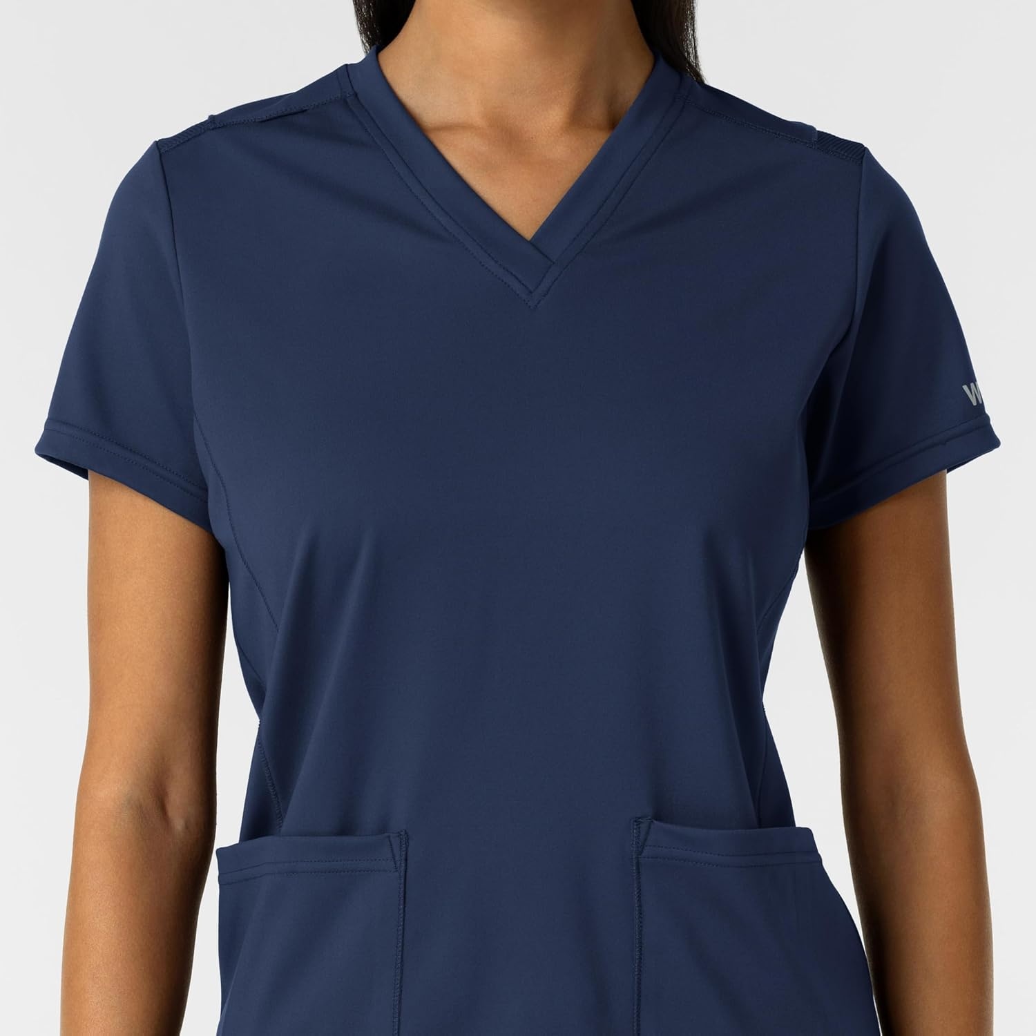 Wink Women’s Women’s 2-Pocket Scrub Top(Navy)