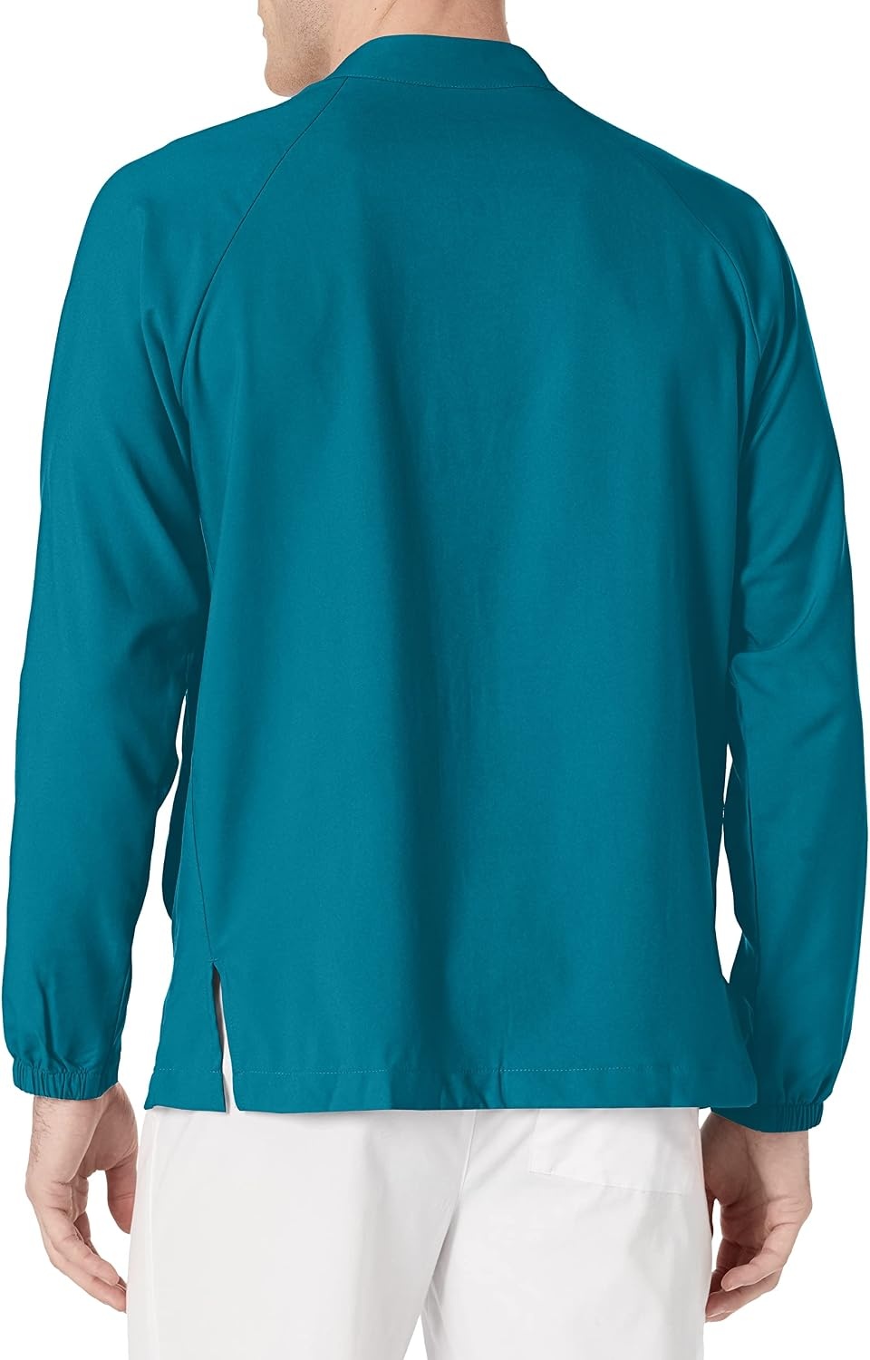 WINK W123 Men’s Zip Front Warm Up Jacket(Caribbean Blue)