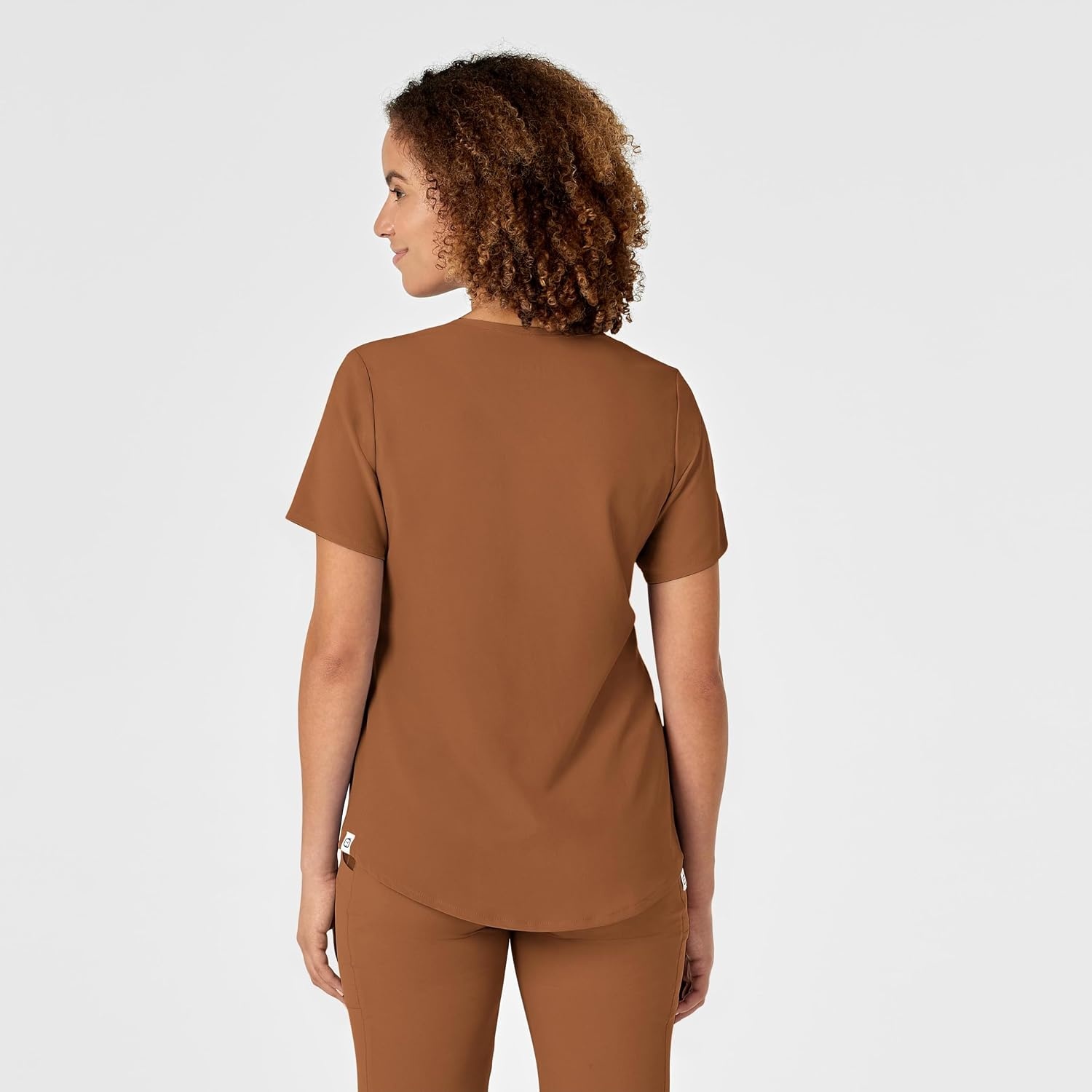 WINK Nova Women’s Flex-n-Reach V-Neck Scrub Top(Chai)