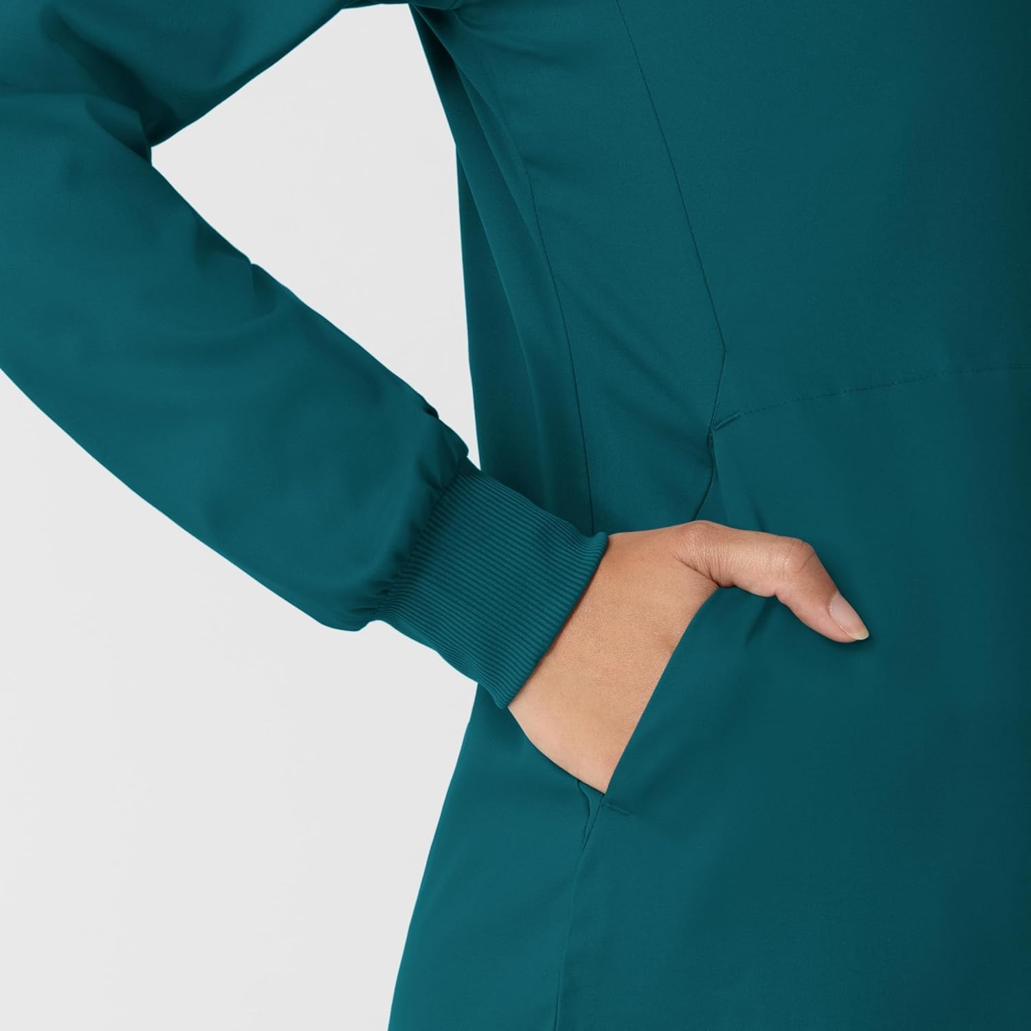 WINK Boundless Women’s Warm Up Scrub Jacket(Caribbean)