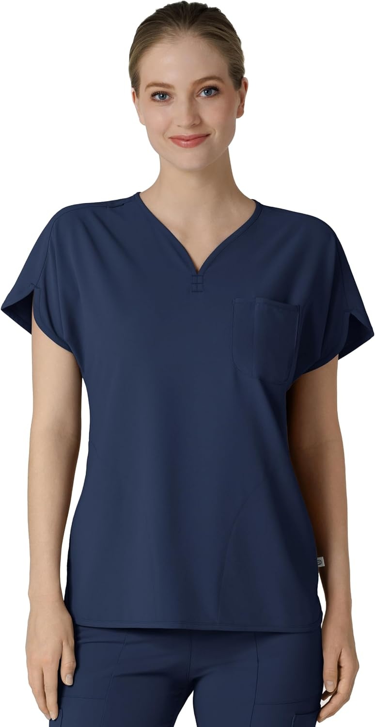 Wink Renew Women’s Dolman Scrub Top(Navy)