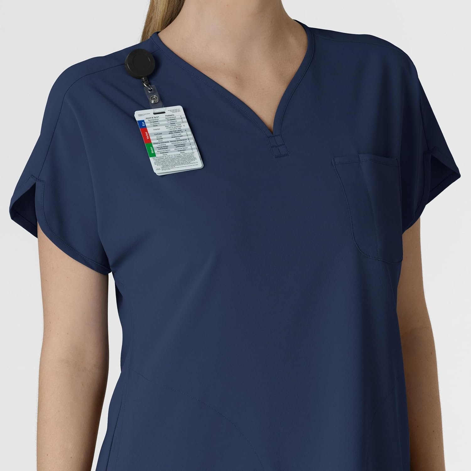 Wink Renew Women’s Dolman Scrub Top(Navy)