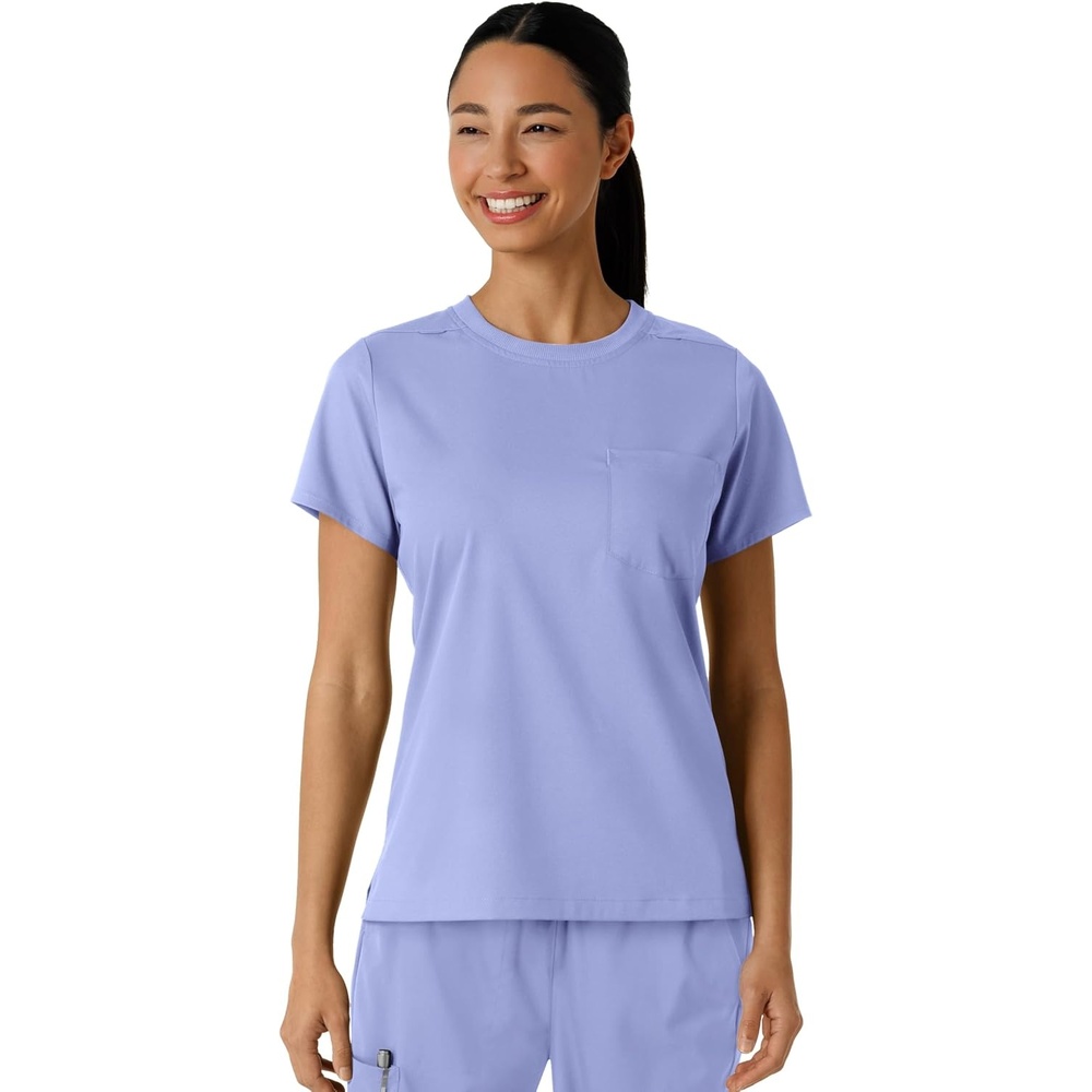 Wink Boundless Women’s Classic Scrub Tee(Ceil Blue)
