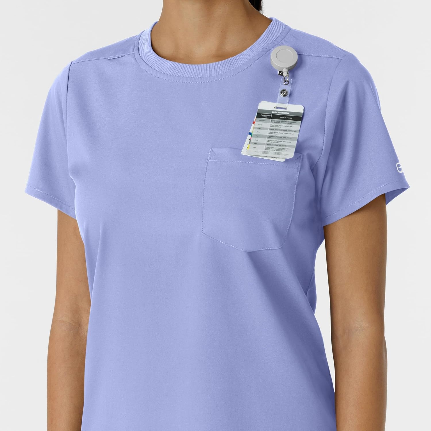 Wink Boundless Women’s Classic Scrub Tee(Ceil Blue)