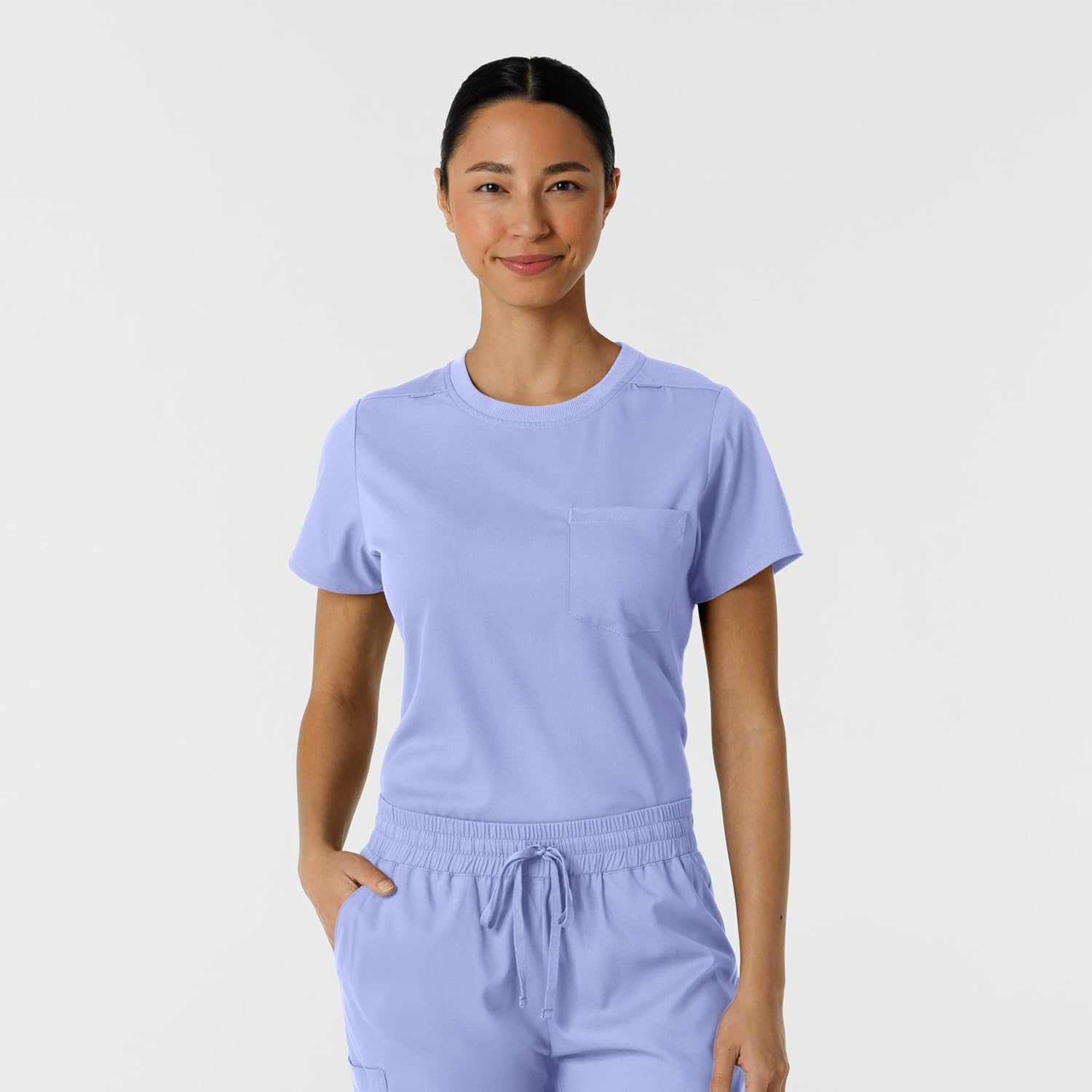 Wink Boundless Women’s Classic Scrub Tee(Ceil Blue)