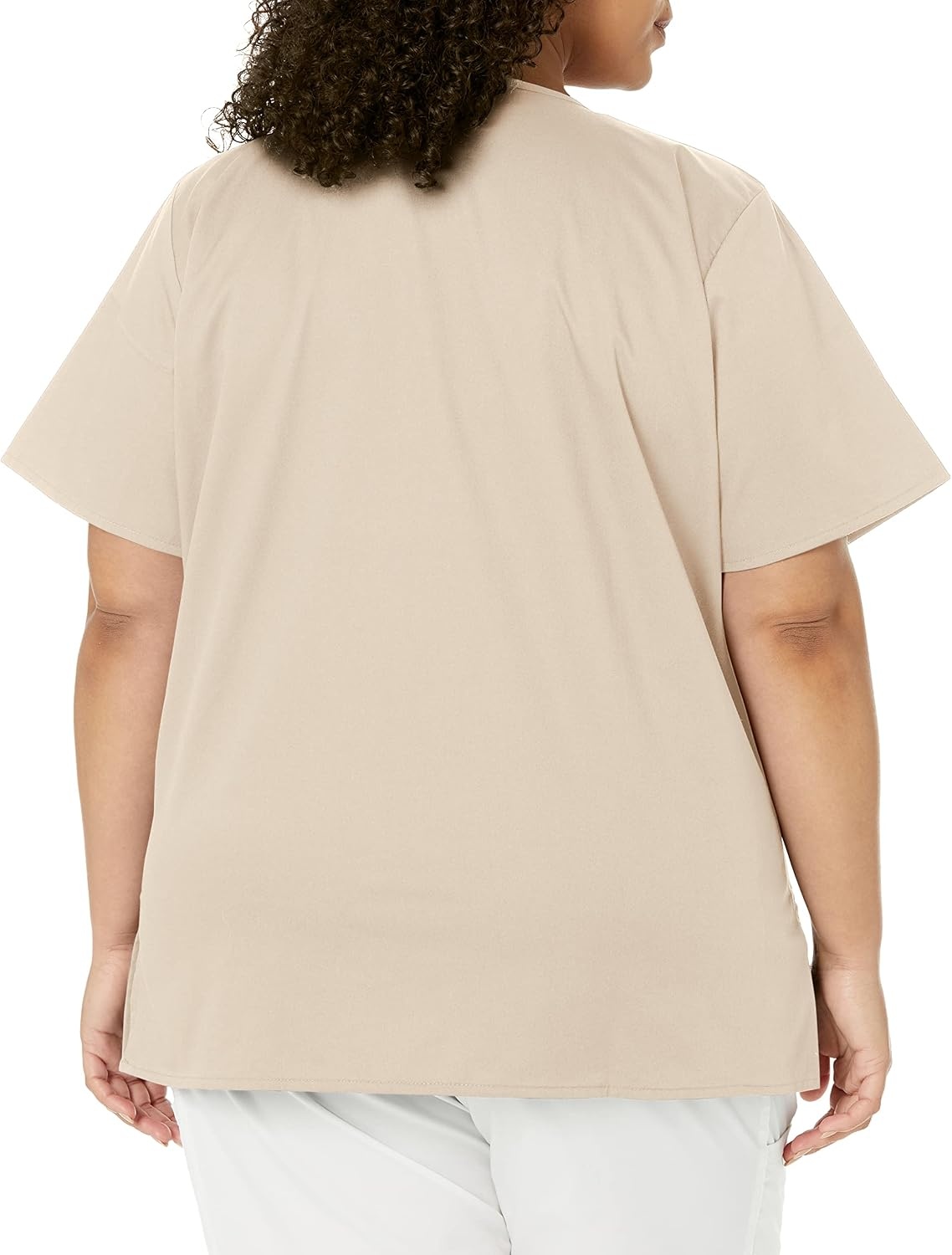 Wink W123 Women’s Mock Wrap Scrub Top(Khaki)