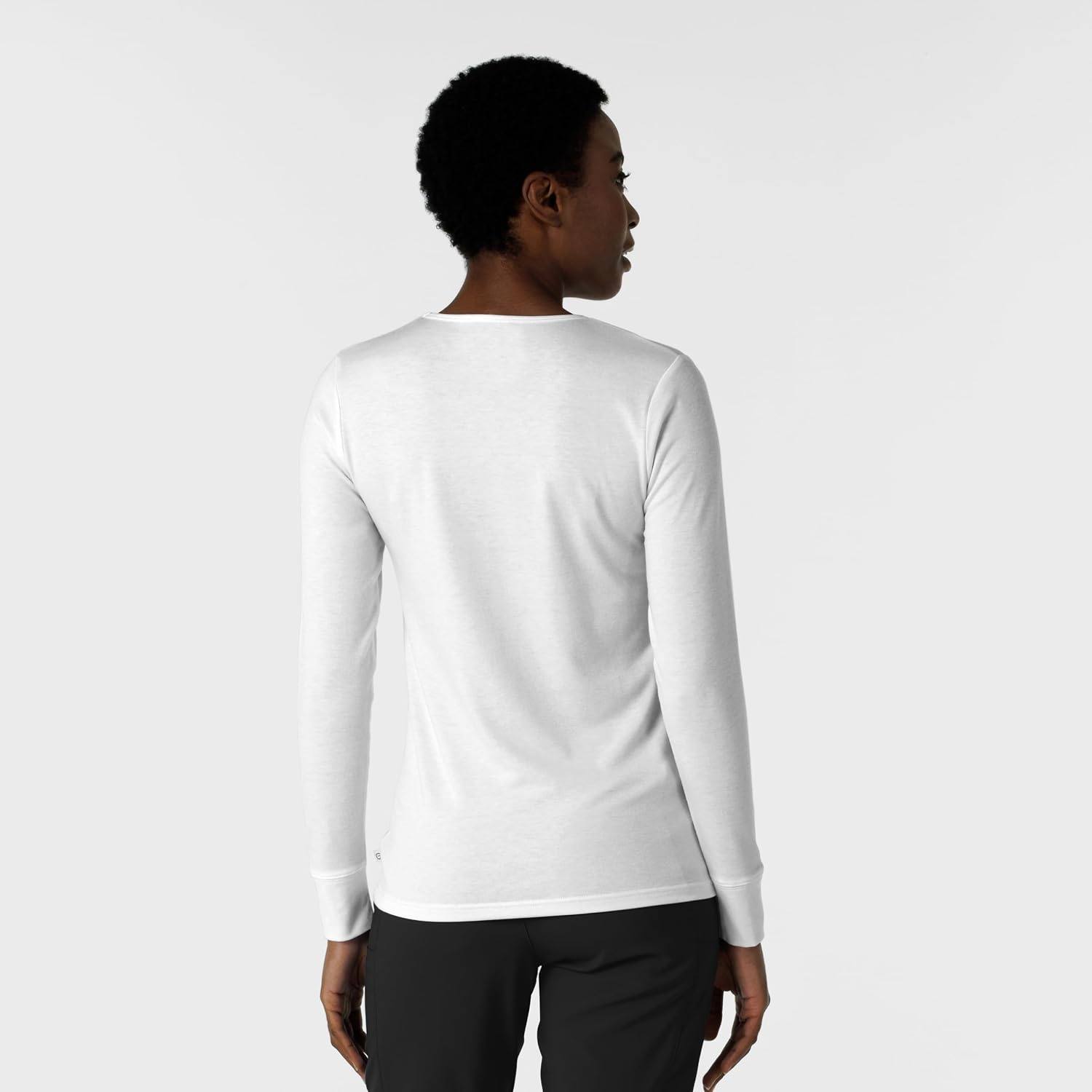 Wink Layers Women’s 3-Pack Essential Layer Long Sleeve(White)