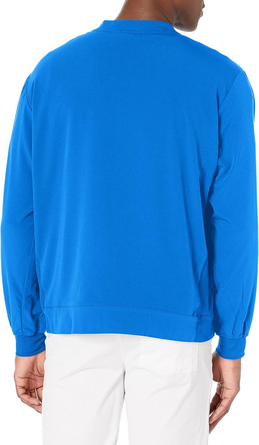 WonderWink Mens Zip Bomber Jacket(Royal)