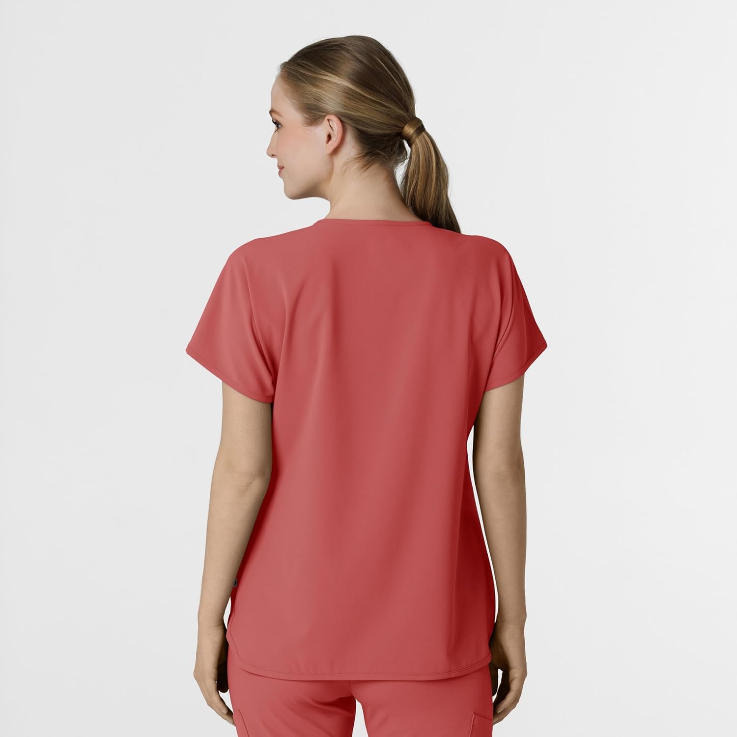 Wink Renew Women’s Dolman Scrub Top(Mineral Red)